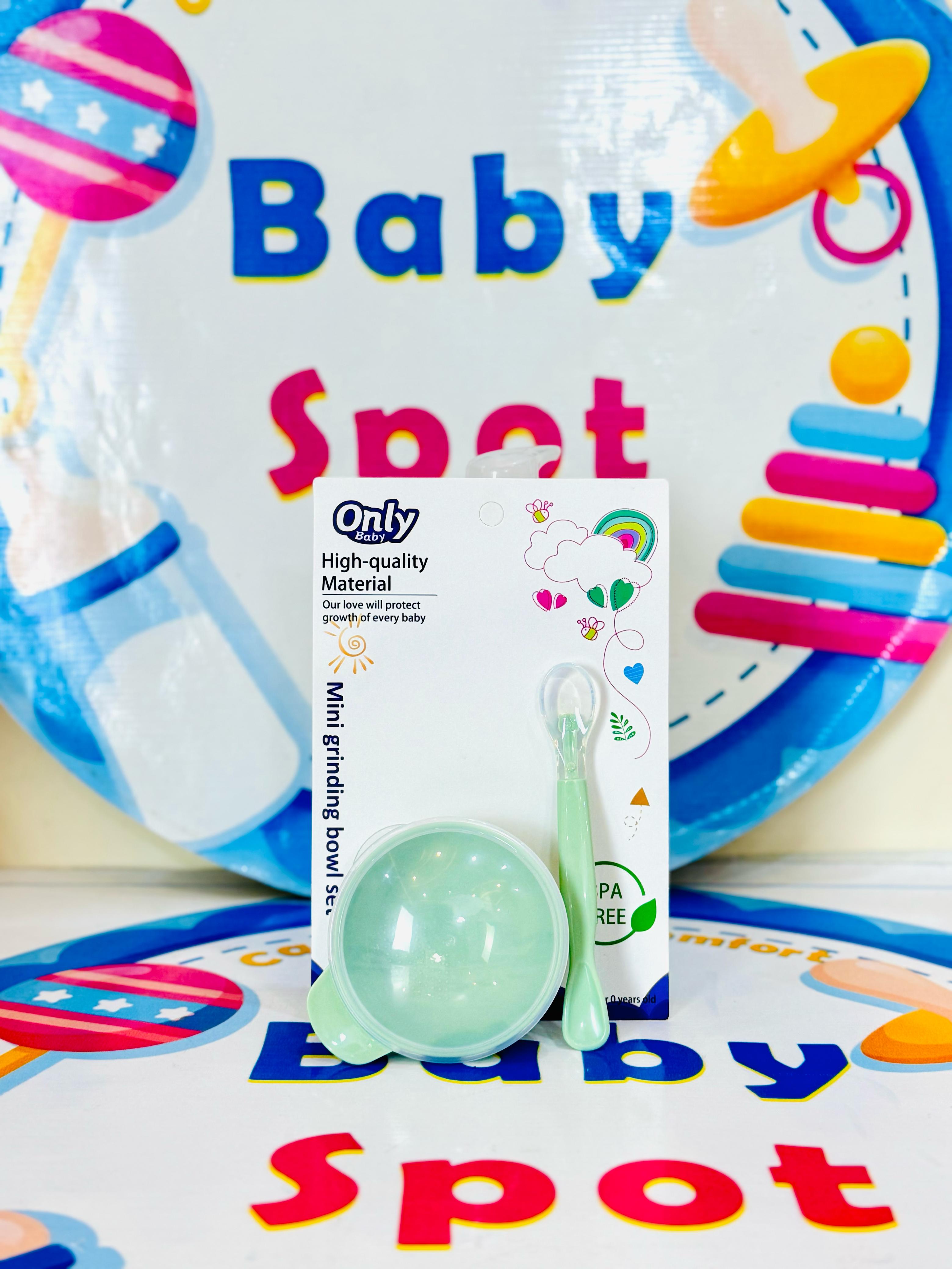 Baby Feeding Bowl with Silicone Spoon Collection