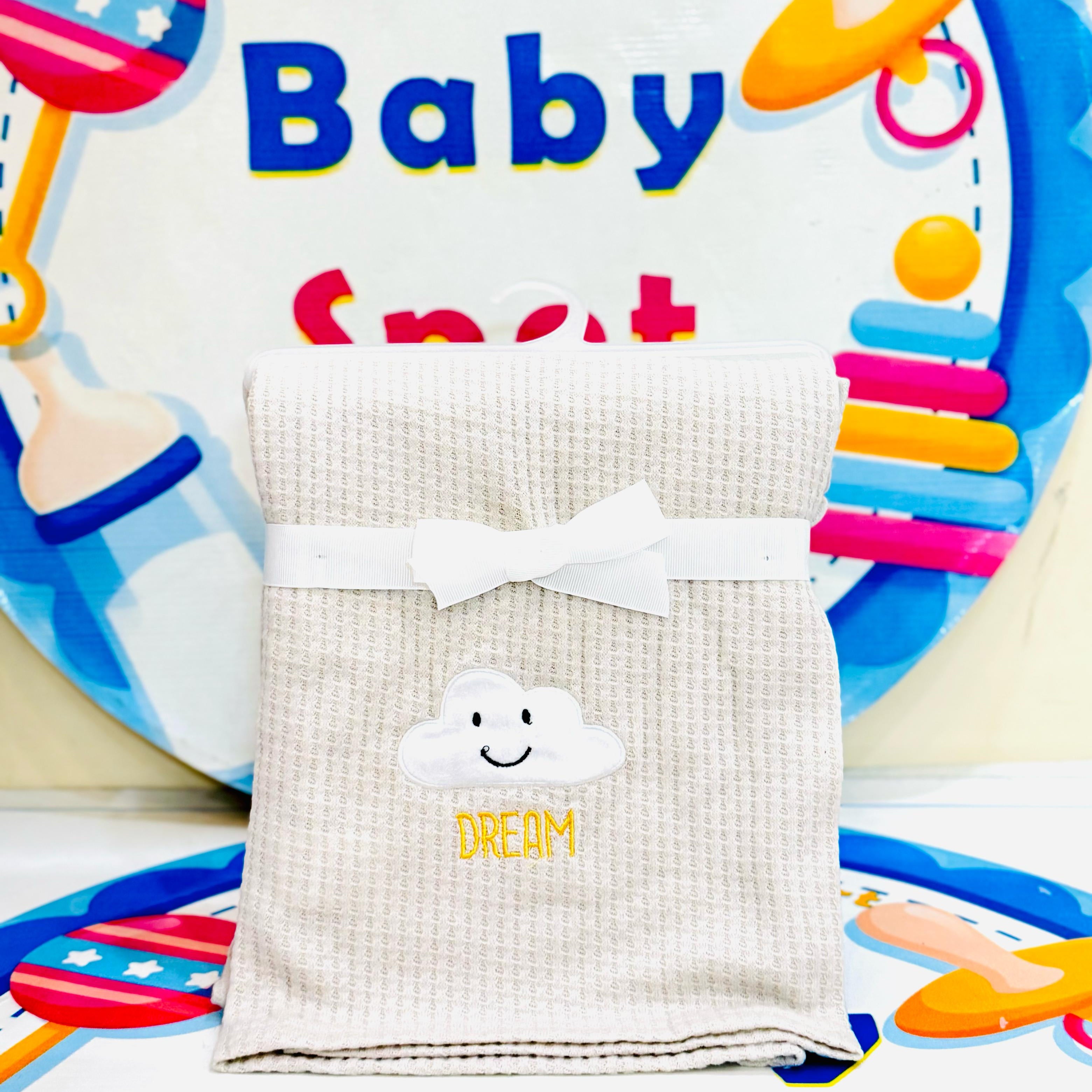 🦢 Premium Baby Wrapping Sheet Collection 🛍️
Wrap your little one in love, warmth & comfort with our original Hudson Baby premium range wrapping sheets — now available in adorable swan design!

✨ Product Highlights:

🛏️ Size: 75×110 cm – Perfect for newborn to toddler use

💜 Ultra-Soft Waffle Texture – Gentle on delicate baby skin

🦢 Elegant Embroidery Design – Adds a luxurious touch to your baby essentials

🎀 Comes beautifully tied with a ribbon – Ideal for gifting

🌈 Available in 4-5 stunning colors