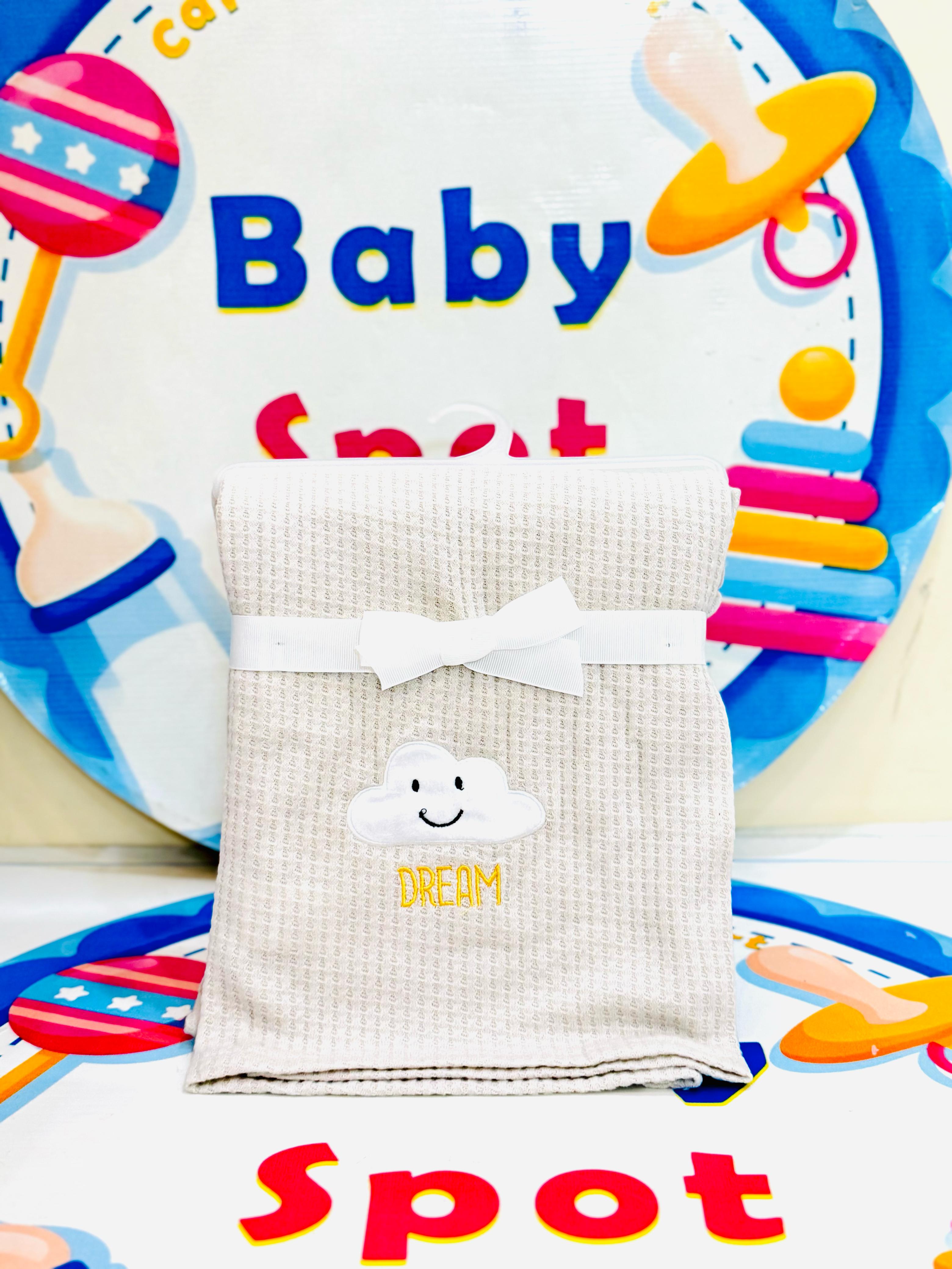 🦢 Premium Baby Wrapping Sheet Collection 🛍️
Wrap your little one in love, warmth & comfort with our original Hudson Baby premium range wrapping sheets — now available in adorable swan design!

✨ Product Highlights:

🛏️ Size: 75×110 cm – Perfect for newborn to toddler use

💜 Ultra-Soft Waffle Texture – Gentle on delicate baby skin

🦢 Elegant Embroidery Design – Adds a luxurious touch to your baby essentials

🎀 Comes beautifully tied with a ribbon – Ideal for gifting

🌈 Available in 4-5 stunning colors