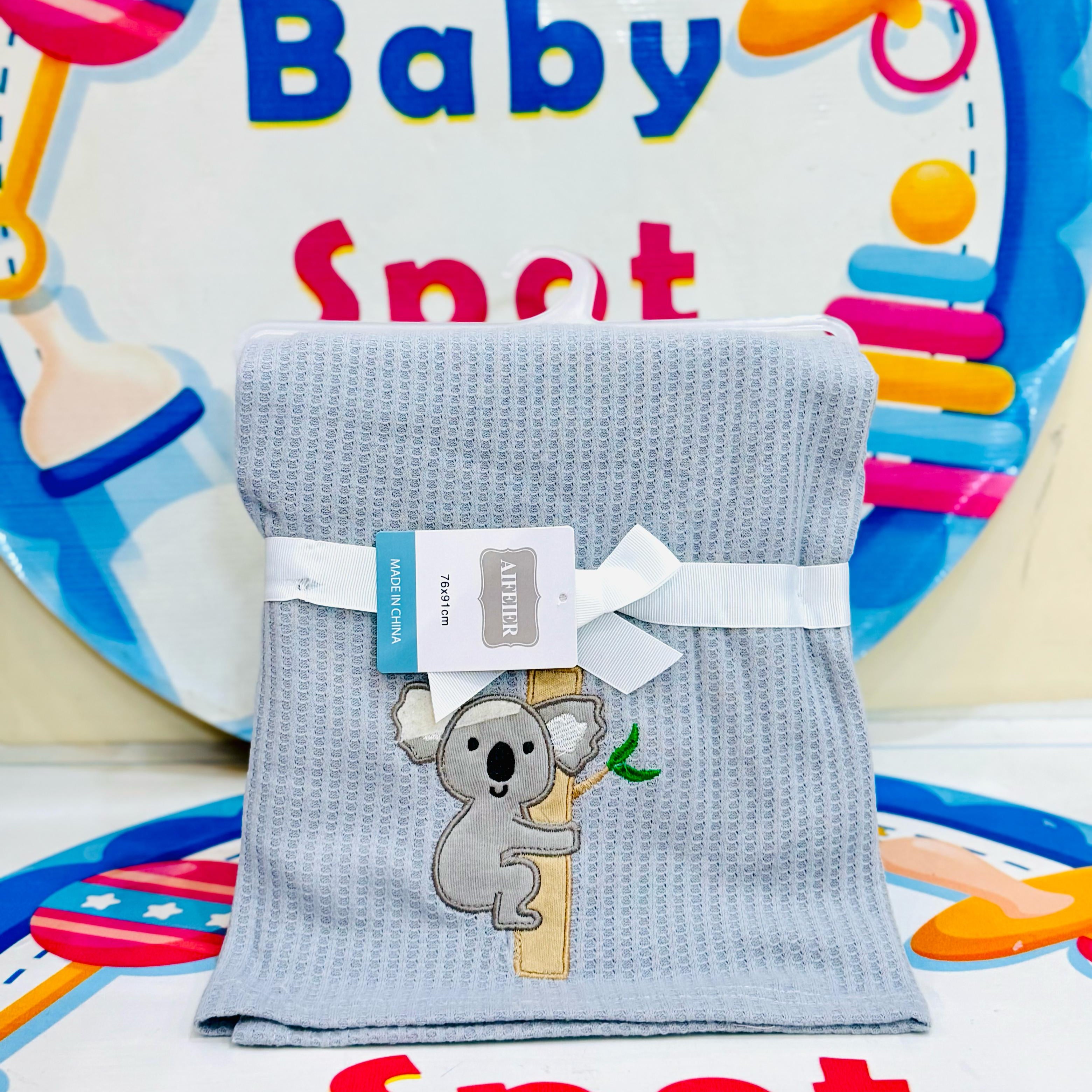 🦢 Premium Baby Wrapping Sheet Collection 🛍️
Wrap your little one in love, warmth & comfort with our original Hudson Baby premium range wrapping sheets — now available in adorable swan design!

✨ Product Highlights:

🛏️ Size: 75×110 cm – Perfect for newborn to toddler use

💜 Ultra-Soft Waffle Texture – Gentle on delicate baby skin

🦢 Elegant Embroidery Design – Adds a luxurious touch to your baby essentials

🎀 Comes beautifully tied with a ribbon – Ideal for gifting

🌈 Available in 4-5 stunning colors