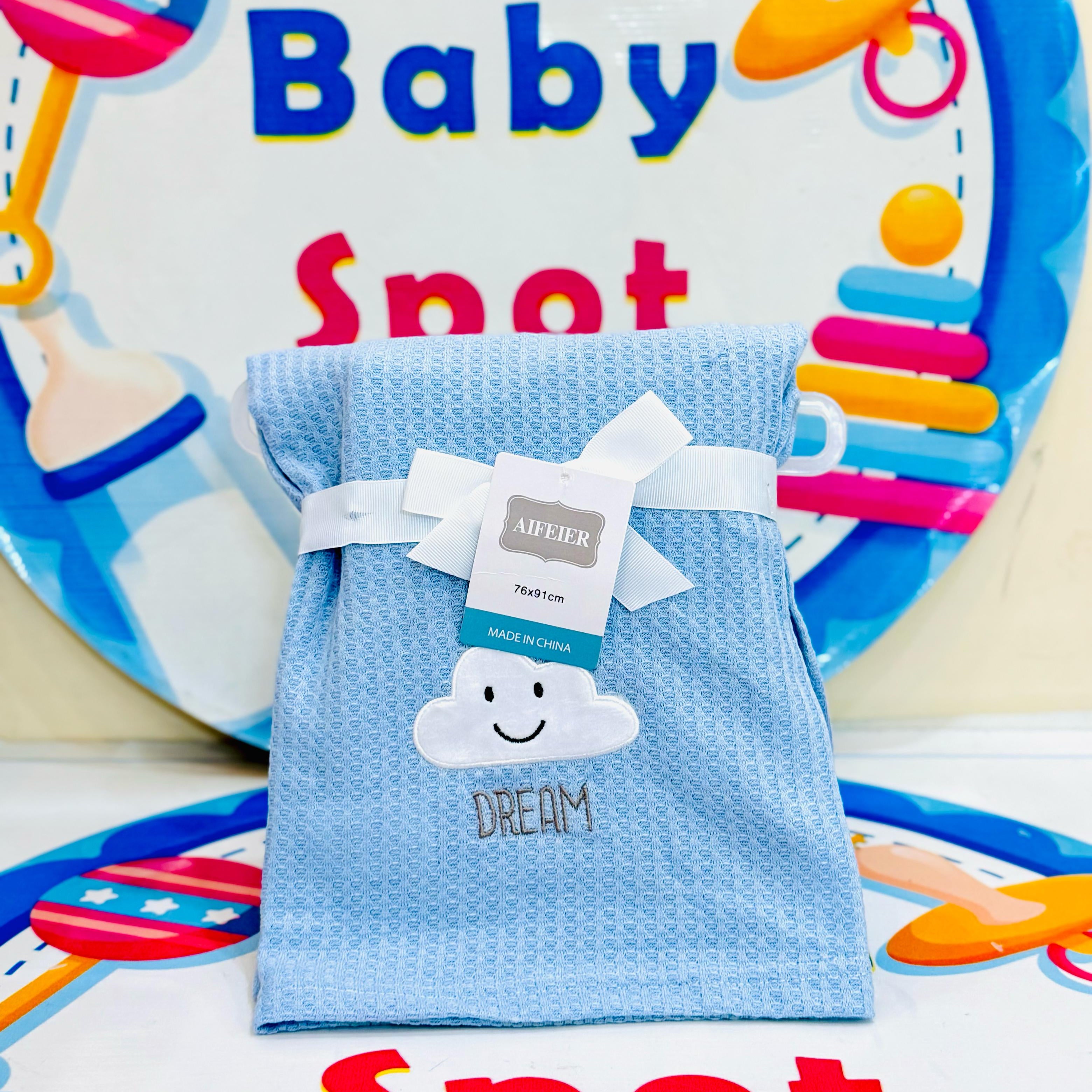 🦢 Premium Baby Wrapping Sheet Collection 🛍️
Wrap your little one in love, warmth & comfort with our original Hudson Baby premium range wrapping sheets — now available in adorable swan design!

✨ Product Highlights:

🛏️ Size: 75×110 cm – Perfect for newborn to toddler use

💜 Ultra-Soft Waffle Texture – Gentle on delicate baby skin

🦢 Elegant Embroidery Design – Adds a luxurious touch to your baby essentials

🎀 Comes beautifully tied with a ribbon – Ideal for gifting

🌈 Available in 4-5 stunning colors