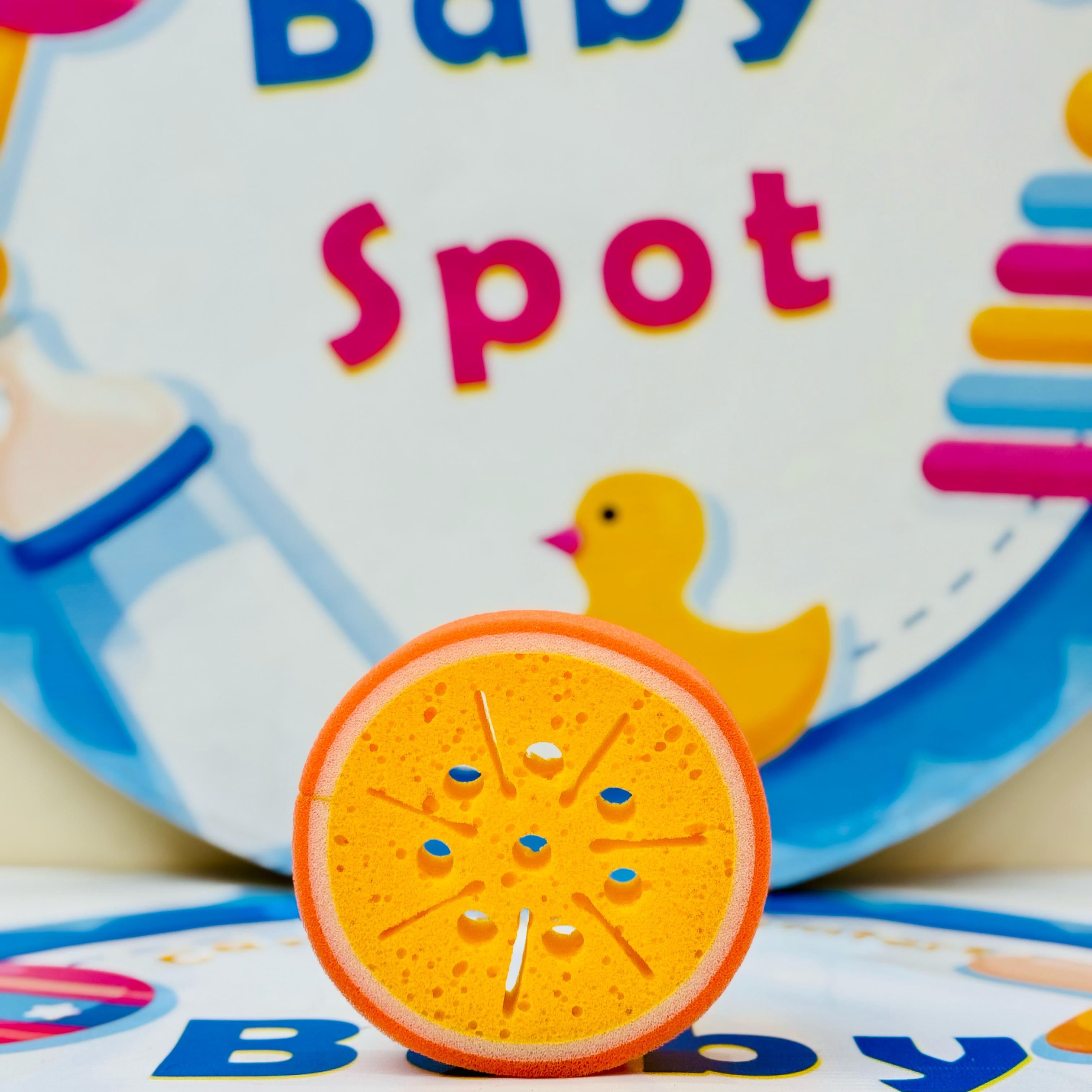 Baby Fruit-Shaped Bathing Sponges