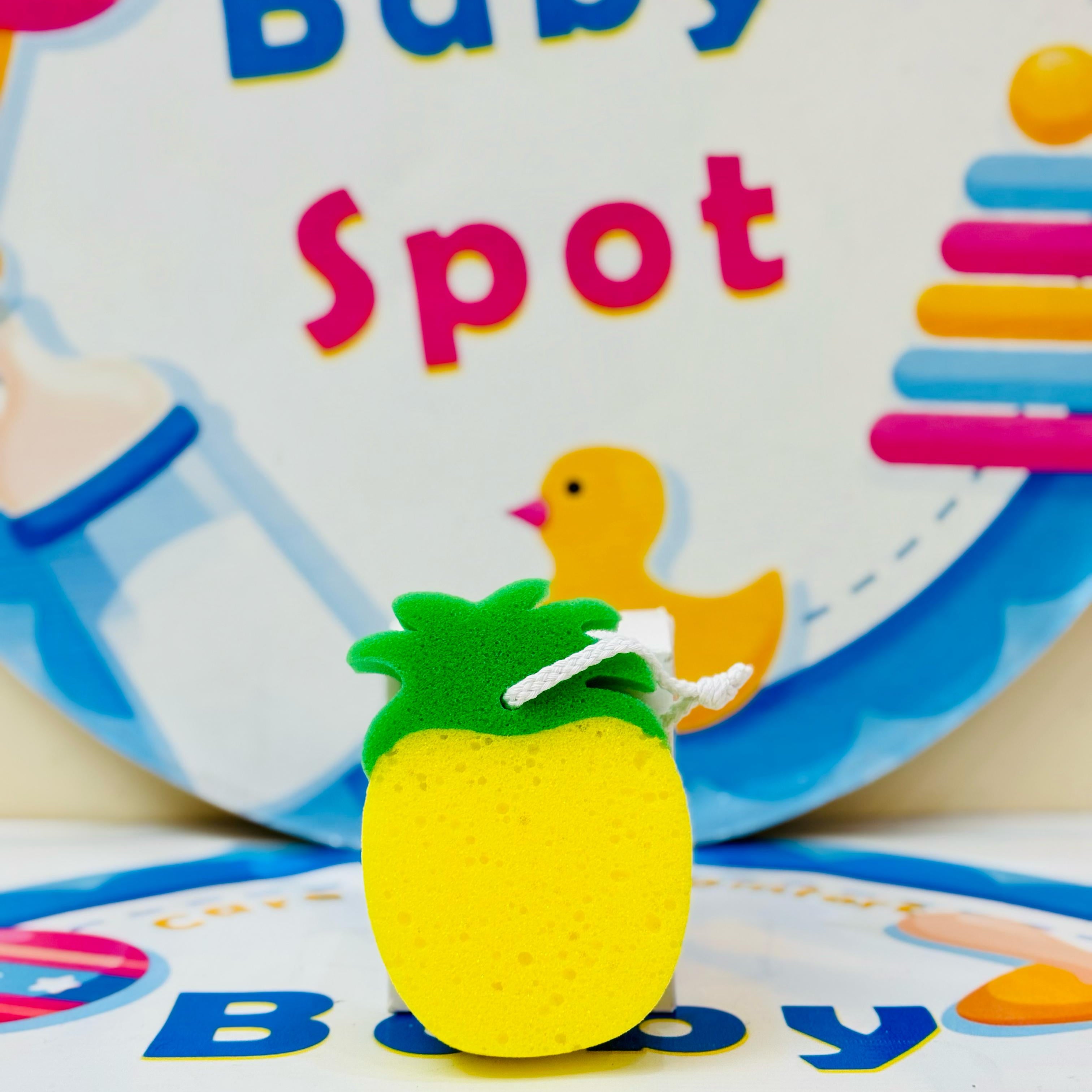 Baby Fruit-Shaped Bathing Sponges