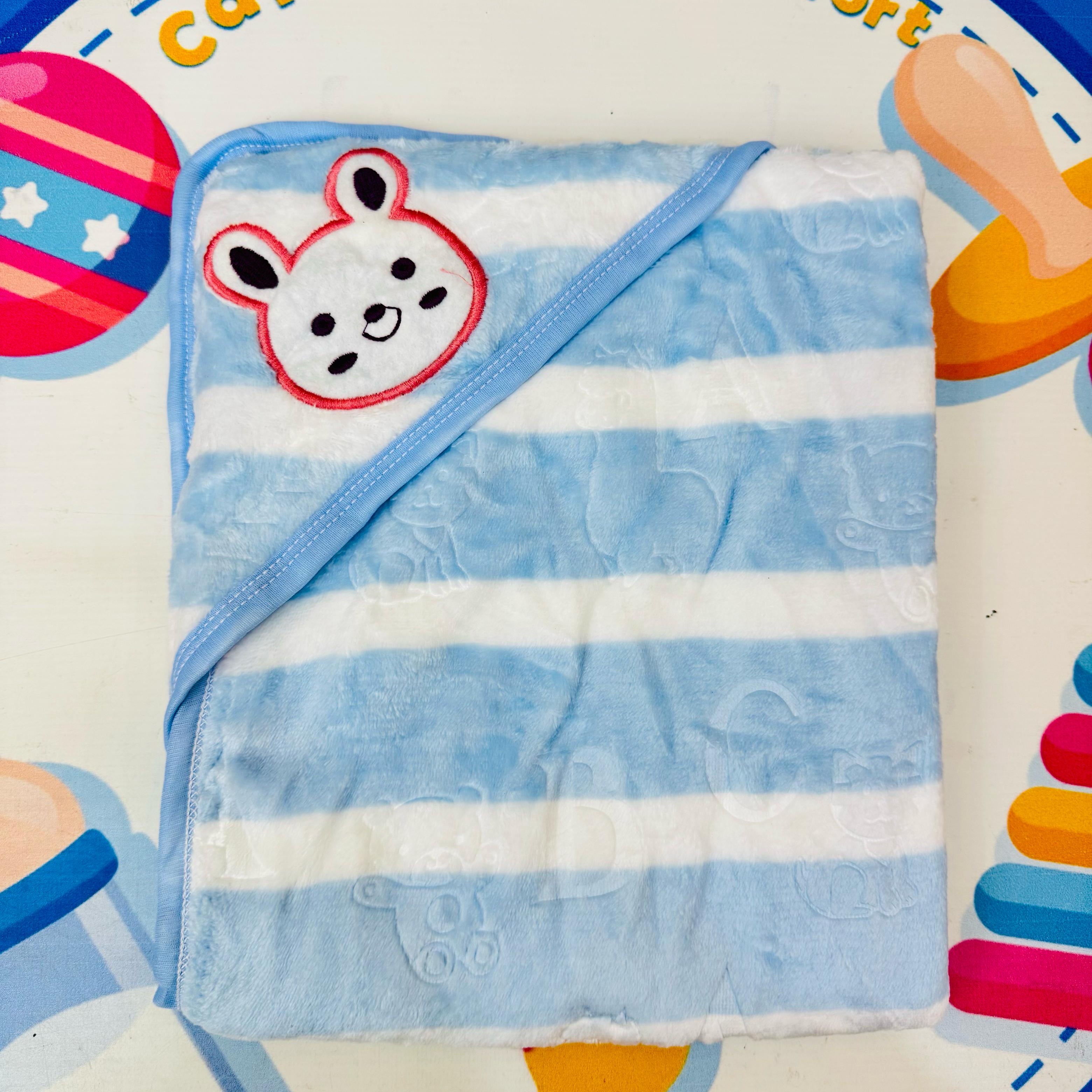 Baby Hooded Fleece Wrapping Sheets