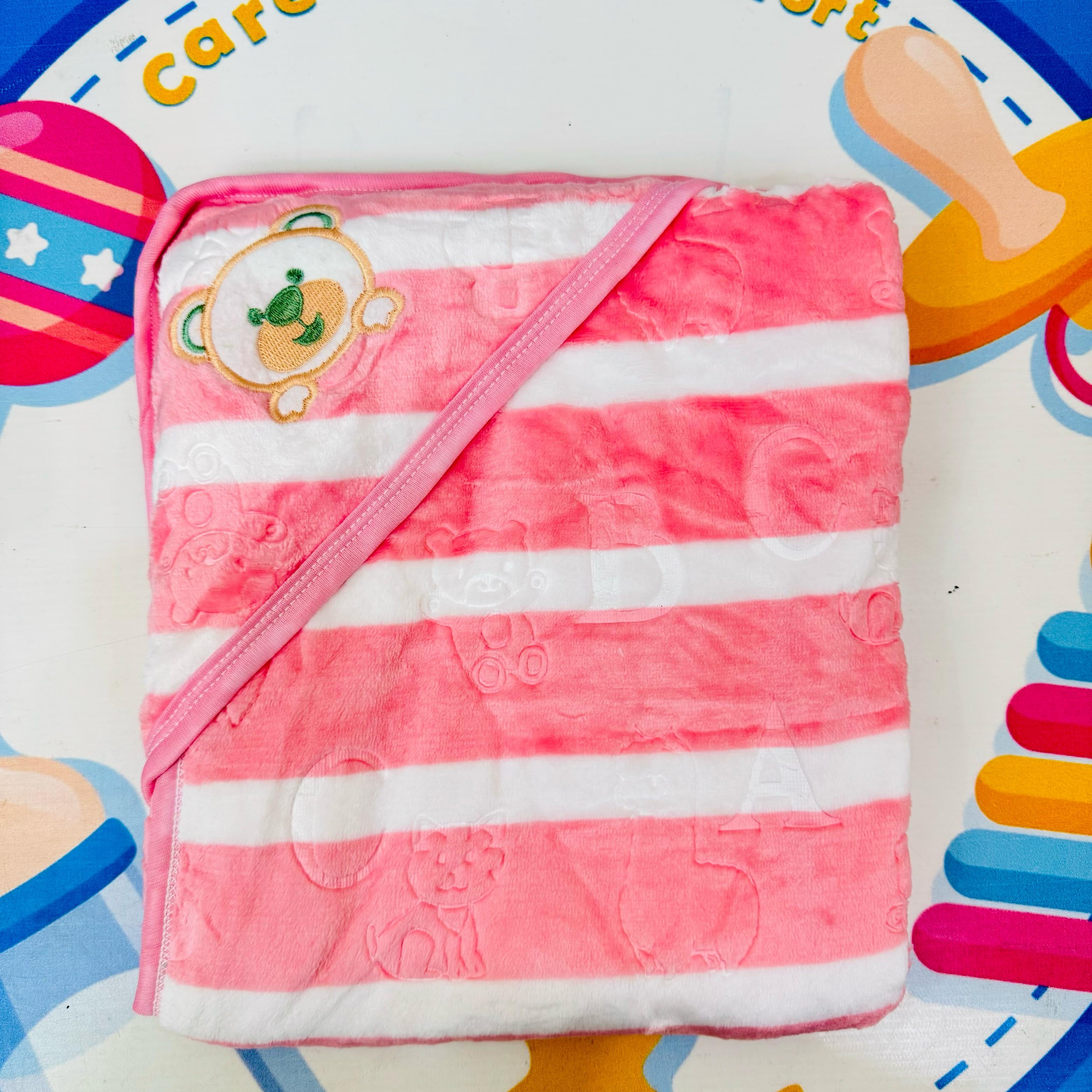 Baby Hooded Fleece Wrapping Sheets