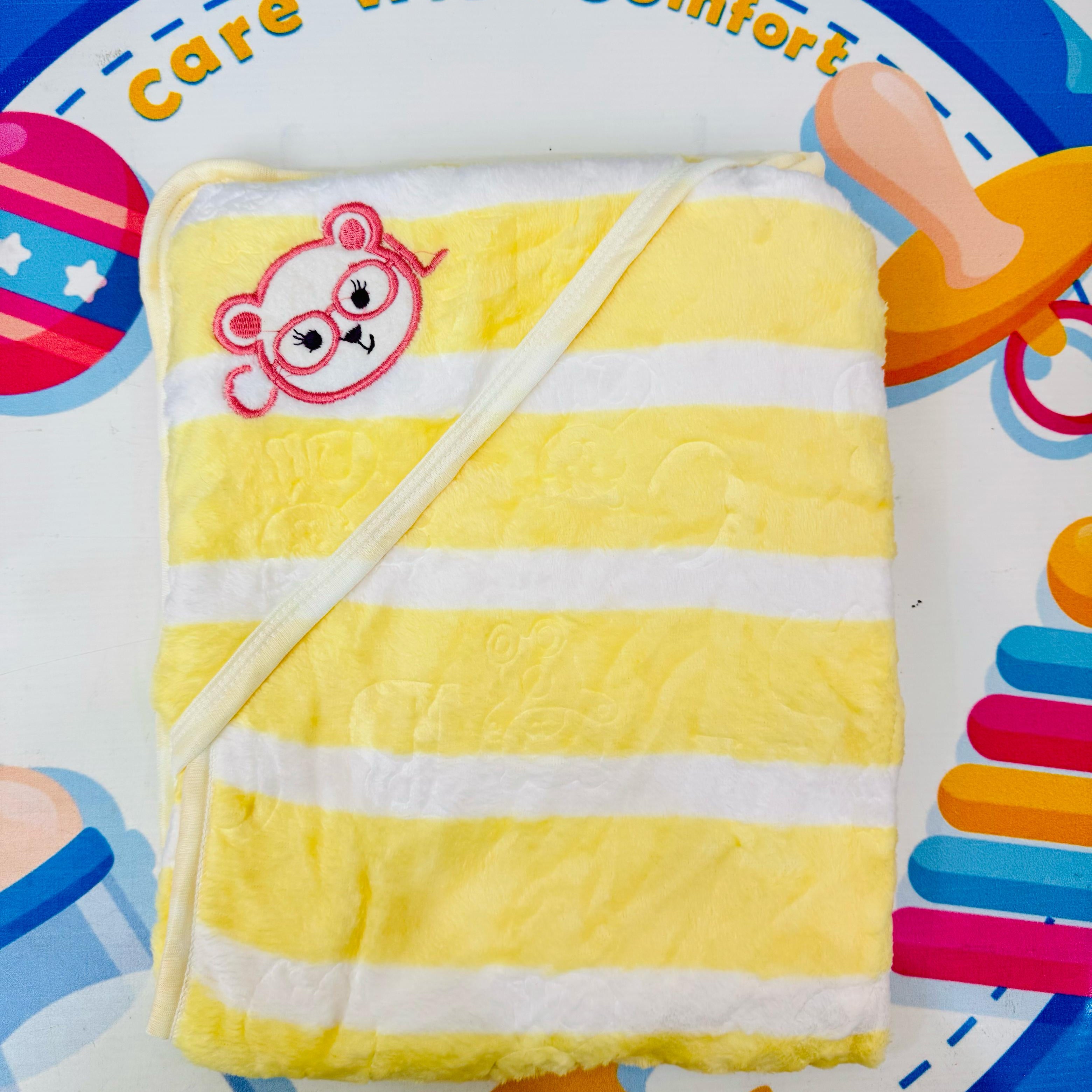 Baby Hooded Fleece Wrapping Sheets