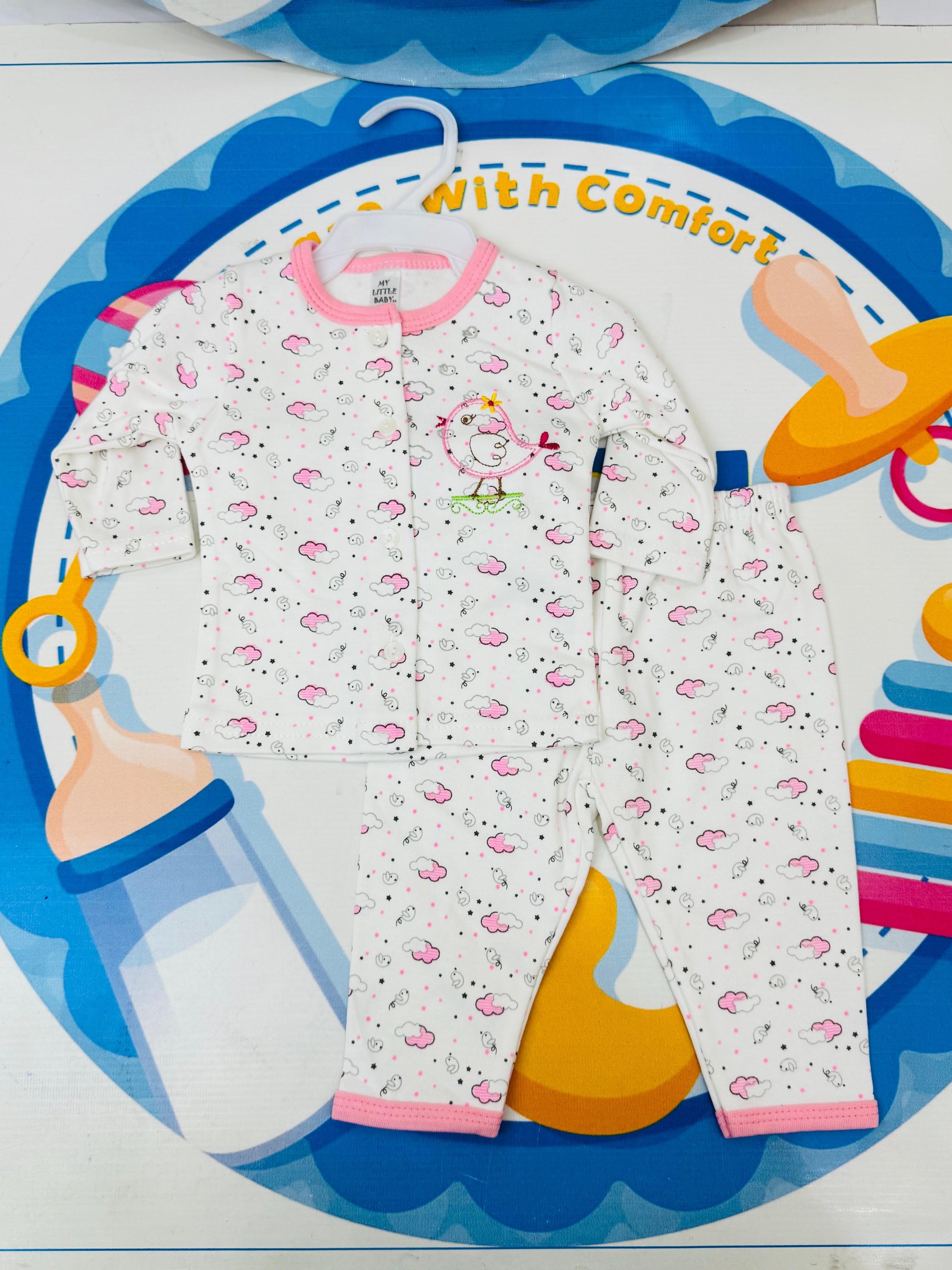  

Juniors® Baby Premium Cotton Pajama Suits – Soft, Safe & Stylish Sleepwear for Your Little One

Give your baby the comfort of trusted Thai quality with the Juniors® premium pajama suits collection – now available in Pakistan! Made from 100% soft cotton, these adorable pajama suits are ideal for newborns and infants, providing cozy nights and breathable comfort during the day.

🍼 Product Highlights:

✅ Original Juniors® Brand – Made in Thailand

✅ 100% Cotton Fabric – Breathable, ultra-soft & skin-friend