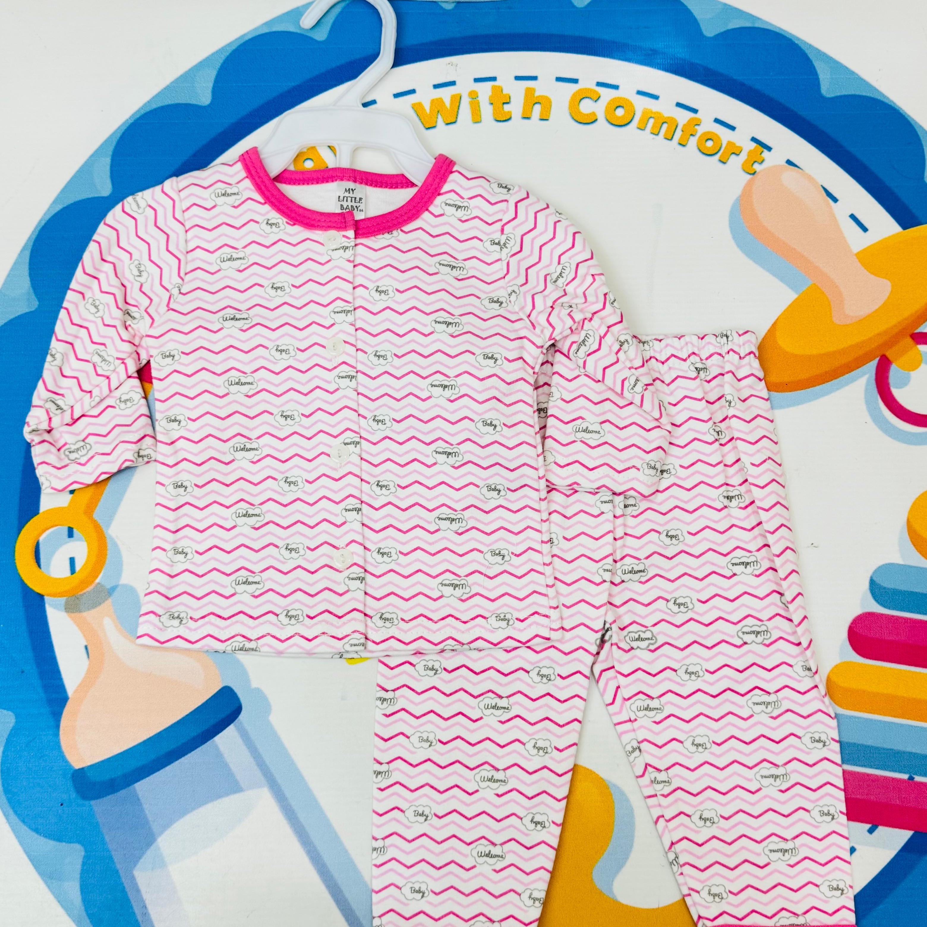  

Juniors® Baby Premium Cotton Pajama Suits – Soft, Safe & Stylish Sleepwear for Your Little One

Give your baby the comfort of trusted Thai quality with the Juniors® premium pajama suits collection – now available in Pakistan! Made from 100% soft cotton, these adorable pajama suits are ideal for newborns and infants, providing cozy nights and breathable comfort during the day.

🍼 Product Highlights:

✅ Original Juniors® Brand – Made in Thailand

✅ 100% Cotton Fabric – Breathable, ultra-soft & skin-friend