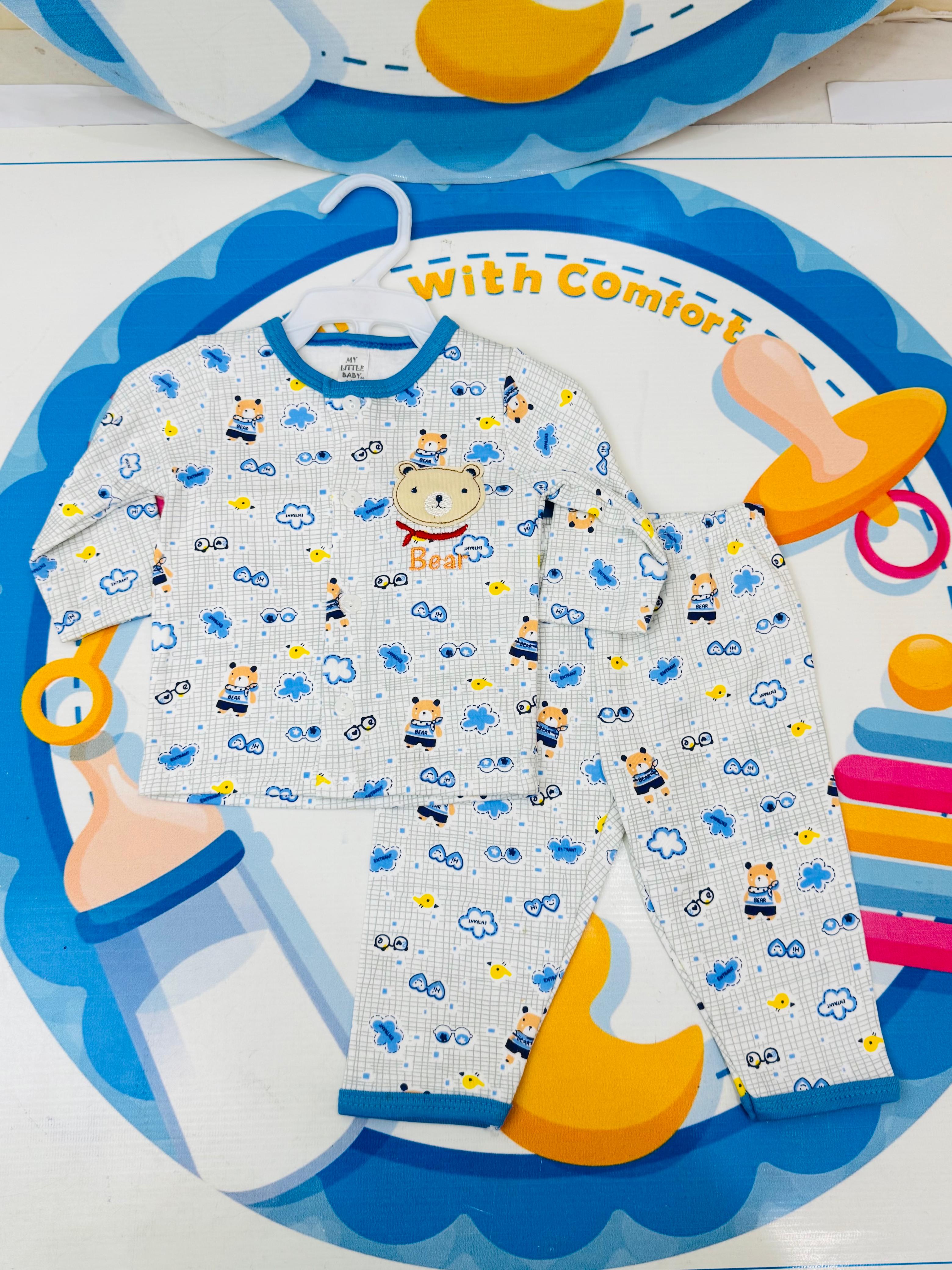  

Juniors® Baby Premium Cotton Pajama Suits – Soft, Safe & Stylish Sleepwear for Your Little One

Give your baby the comfort of trusted Thai quality with the Juniors® premium pajama suits collection – now available in Pakistan! Made from 100% soft cotton, these adorable pajama suits are ideal for newborns and infants, providing cozy nights and breathable comfort during the day.

🍼 Product Highlights:

✅ Original Juniors® Brand – Made in Thailand

✅ 100% Cotton Fabric – Breathable, ultra-soft & skin-friend