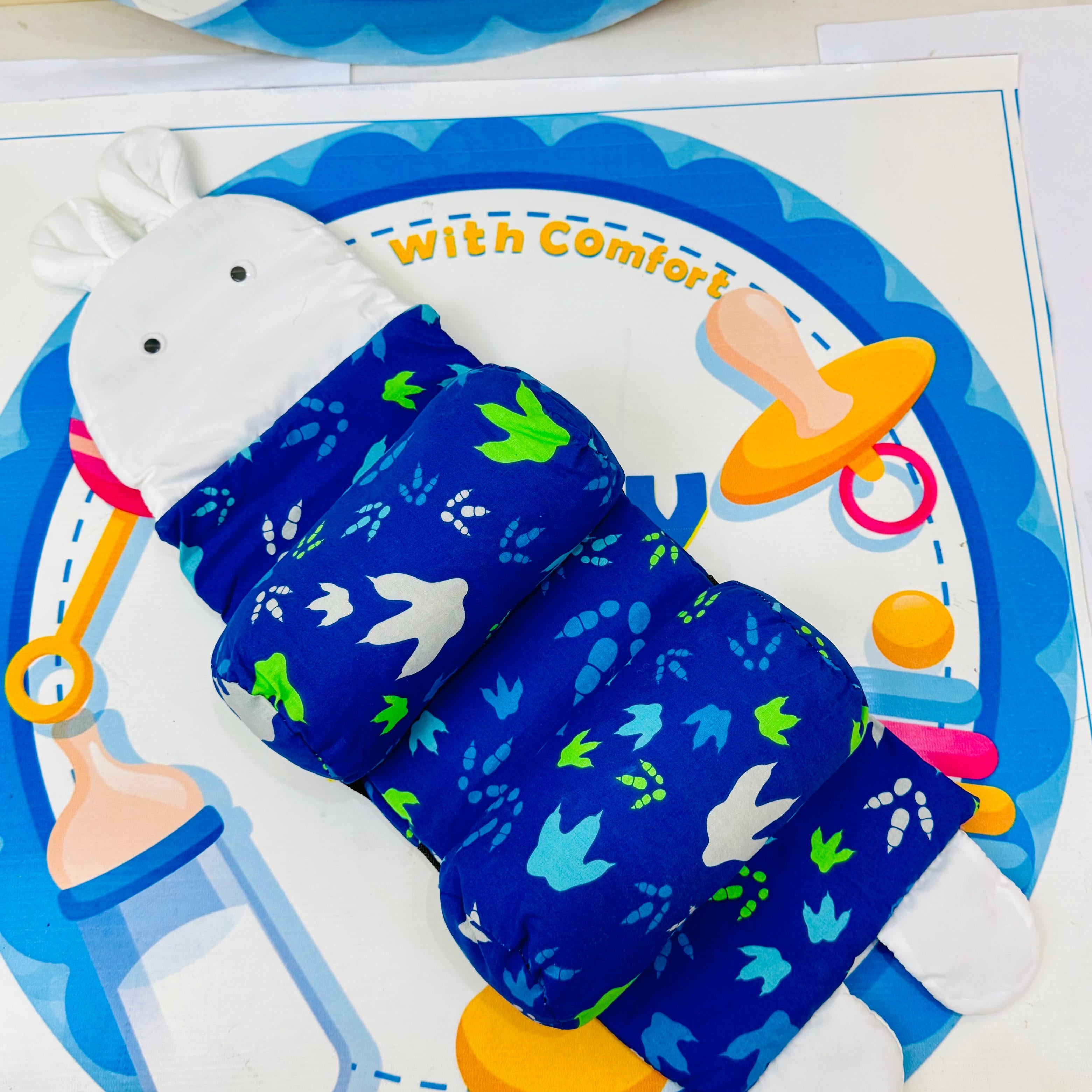 Keywords (NLP Enriched): newborn head shaping pillow, baby head guard, anti-head tilt pillow, breathable baby pillow, natural millet filling pillow, infant sleep essentials, baby comfort 

