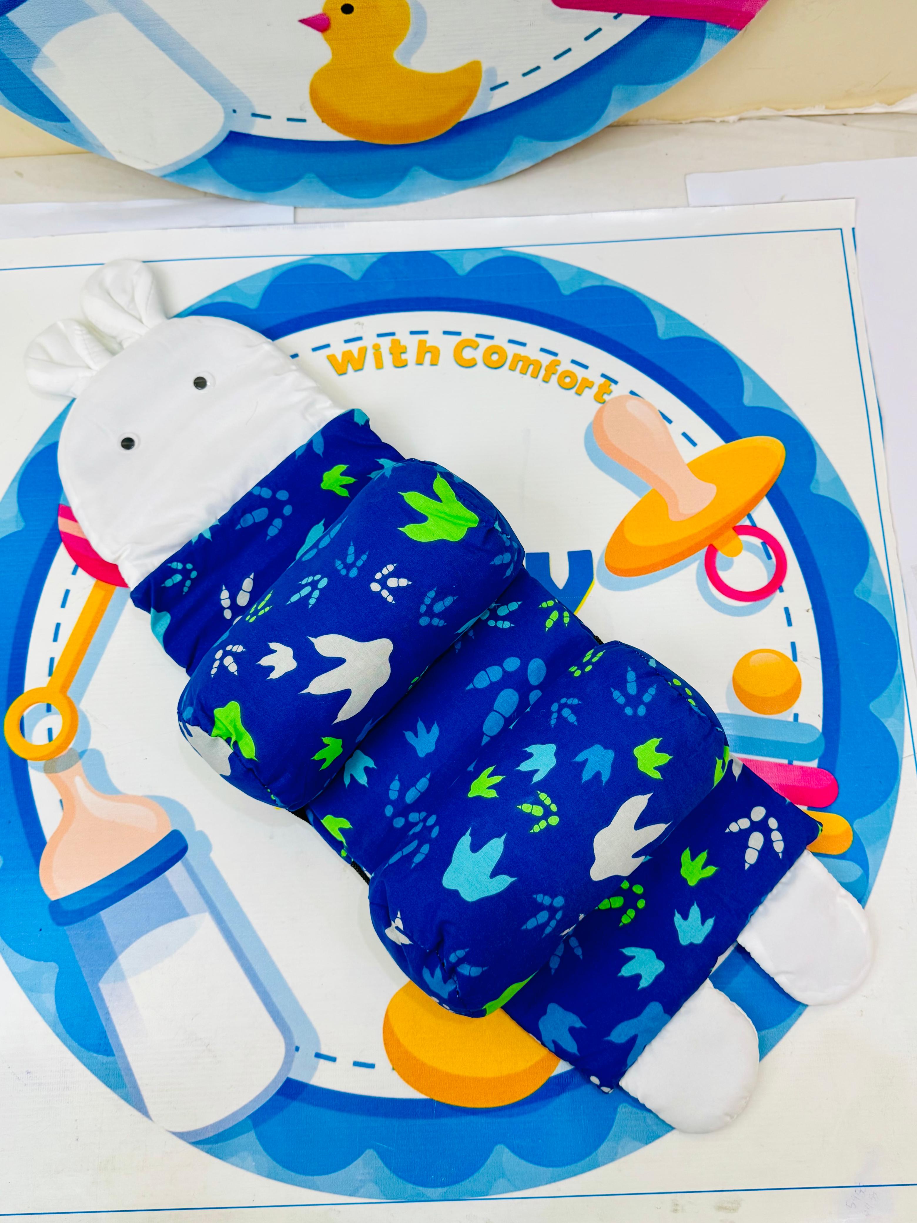 Keywords (NLP Enriched): newborn head shaping pillow, baby head guard, anti-head tilt pillow, breathable baby pillow, natural millet filling pillow, infant sleep essentials, baby comfort 

