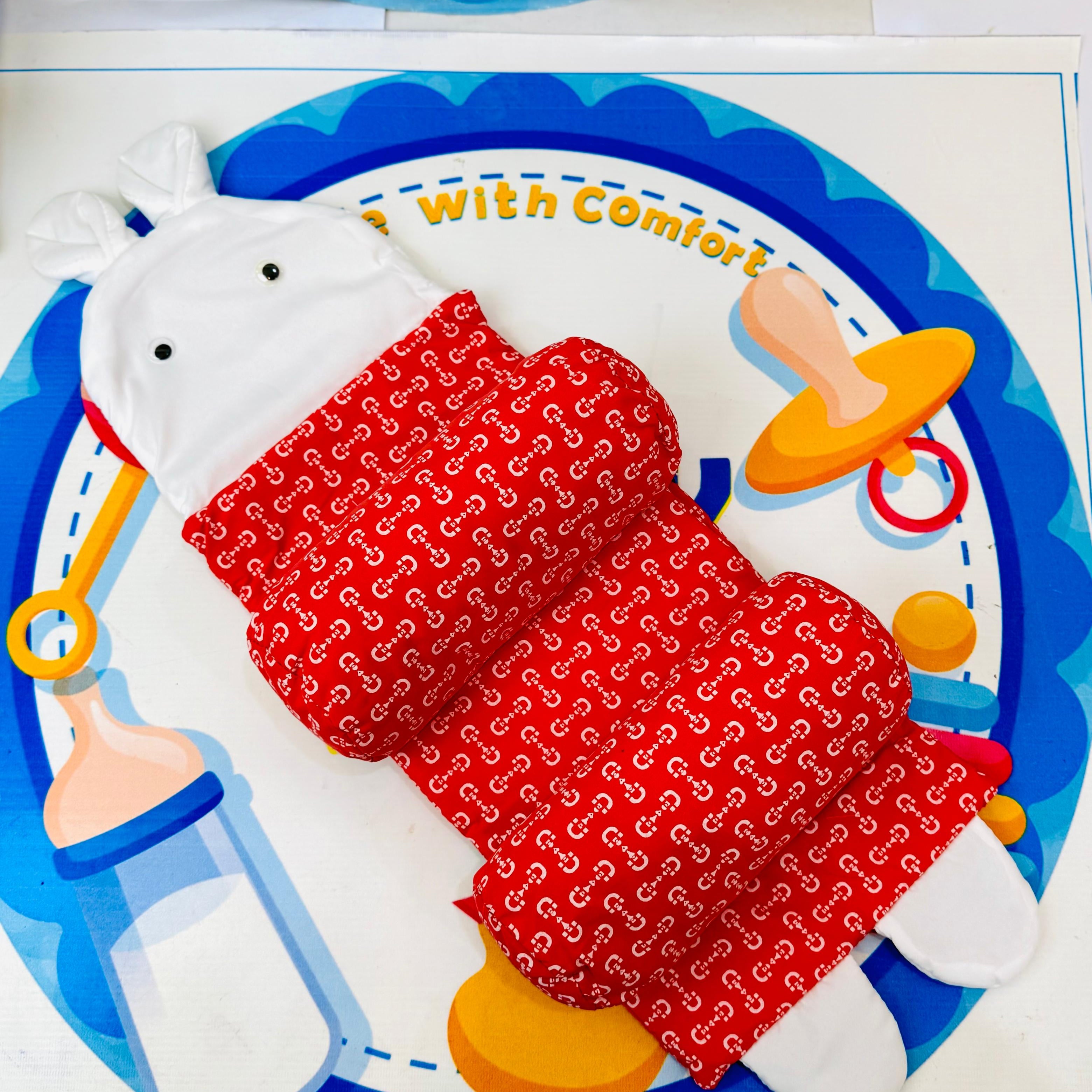 Keywords (NLP Enriched): newborn head shaping pillow, baby head guard, anti-head tilt pillow, breathable baby pillow, natural millet filling pillow, infant sleep essentials, baby comfort 

