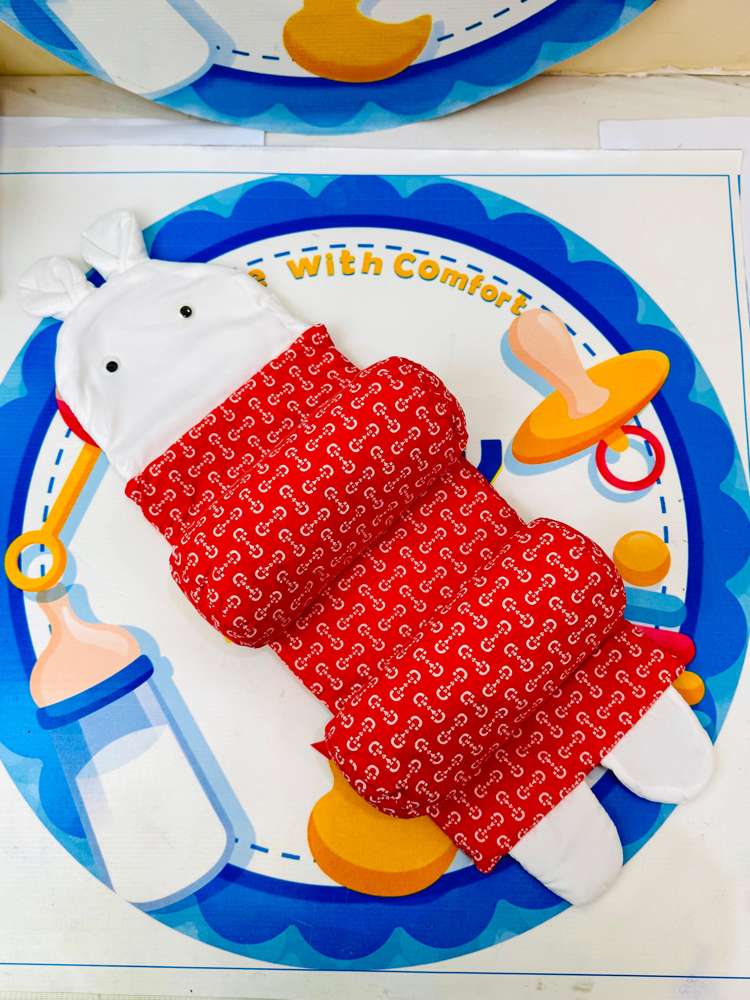 Keywords (NLP Enriched): newborn head shaping pillow, baby head guard, anti-head tilt pillow, breathable baby pillow, natural millet filling pillow, infant sleep essentials, baby comfort 

