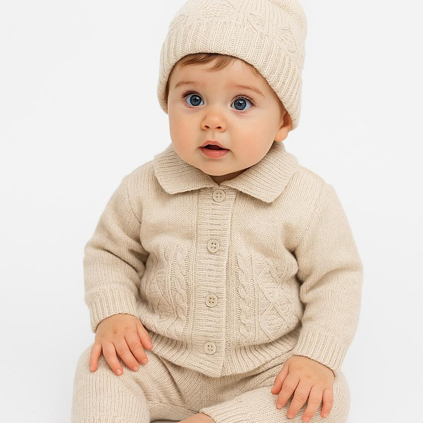 ❄️ Winter Snuggles Just Got Cuter! 🍼💛
Wrap your little bundle of joy in our Premium Woolen Pajama Suit with a matching cap – the softest hug they’ll wear all season! ✨

👶 Age Group: 0-6 months
💸 Price: Rs. 2150
🧵 Fabric: Ultra-soft, baby-safe wool blend
🌟 Perfect for: Winter outings, cozy nights, adorable photoshoots

💌 Shop now & keep your baby warm, comfy & picture-perfect all winter!
📦 Available at babyspotofficial.pk

#Babyspotofficial #BabyWinterWear #WoolenPajamaSuit #BabyOutfitPakistan #Newbo
