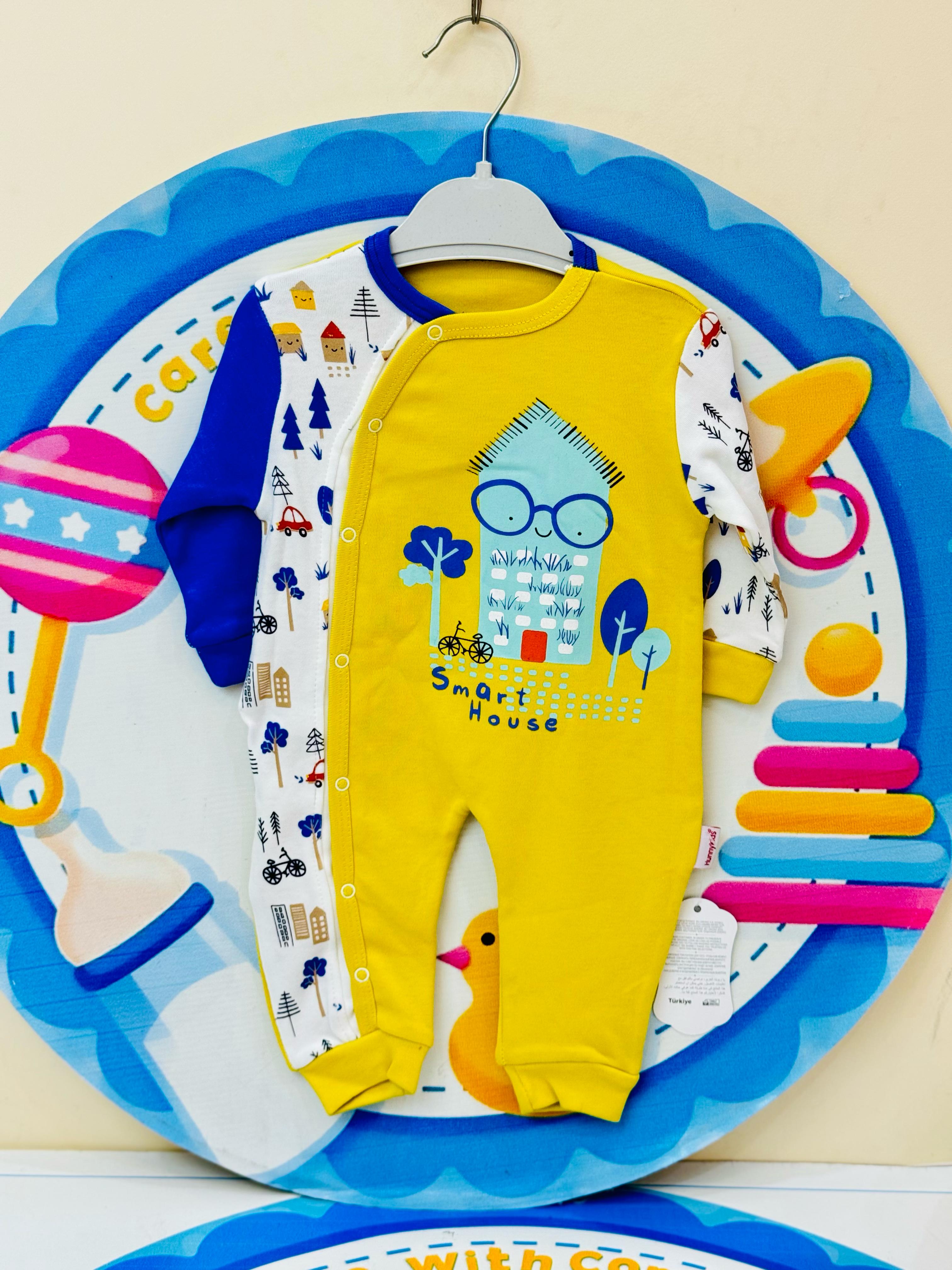 Turkish Baby Romper with Cap – Elegant & Cozy Collection