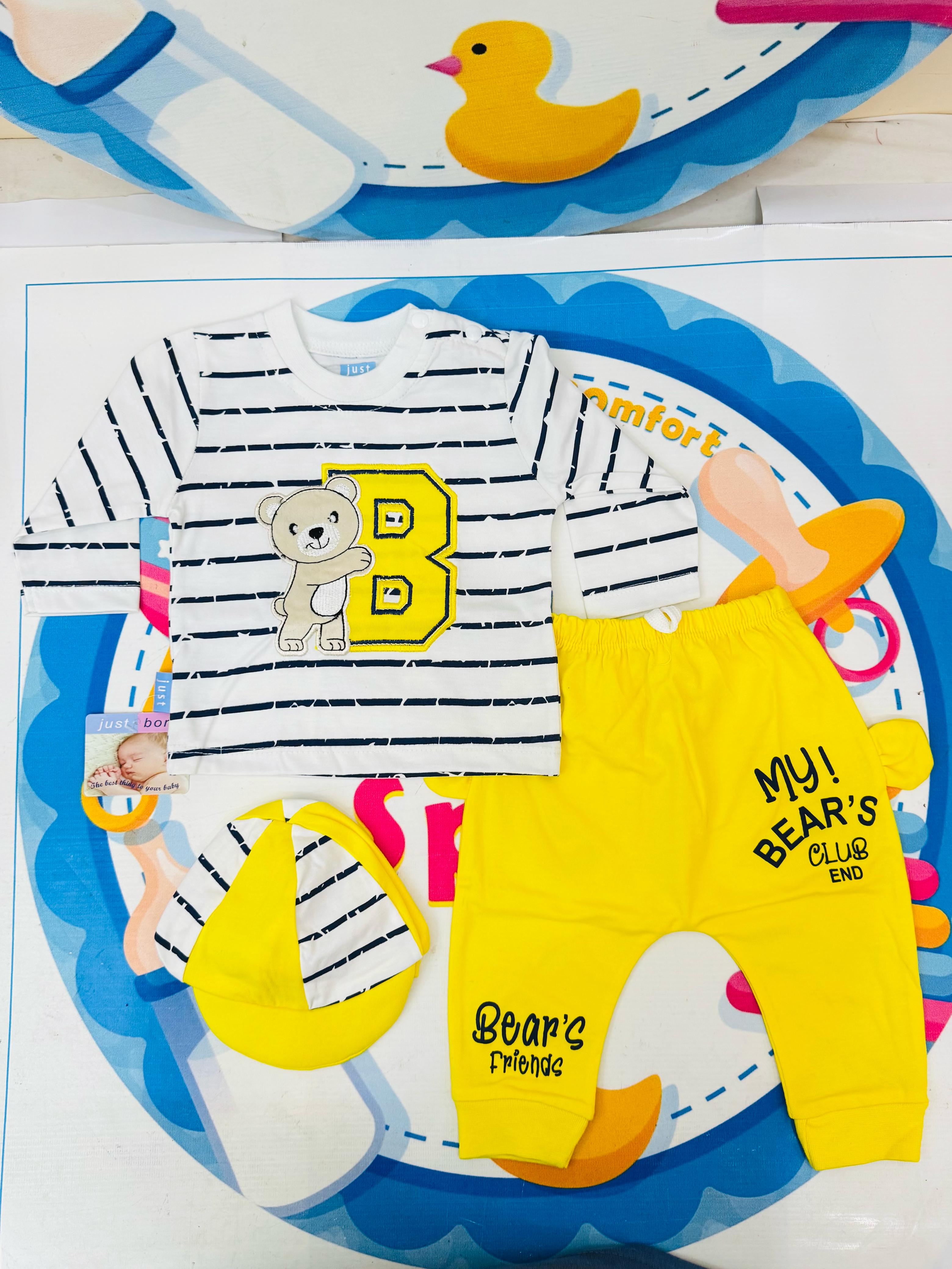 Premium Baby Pajama Shirt with Cap Collection