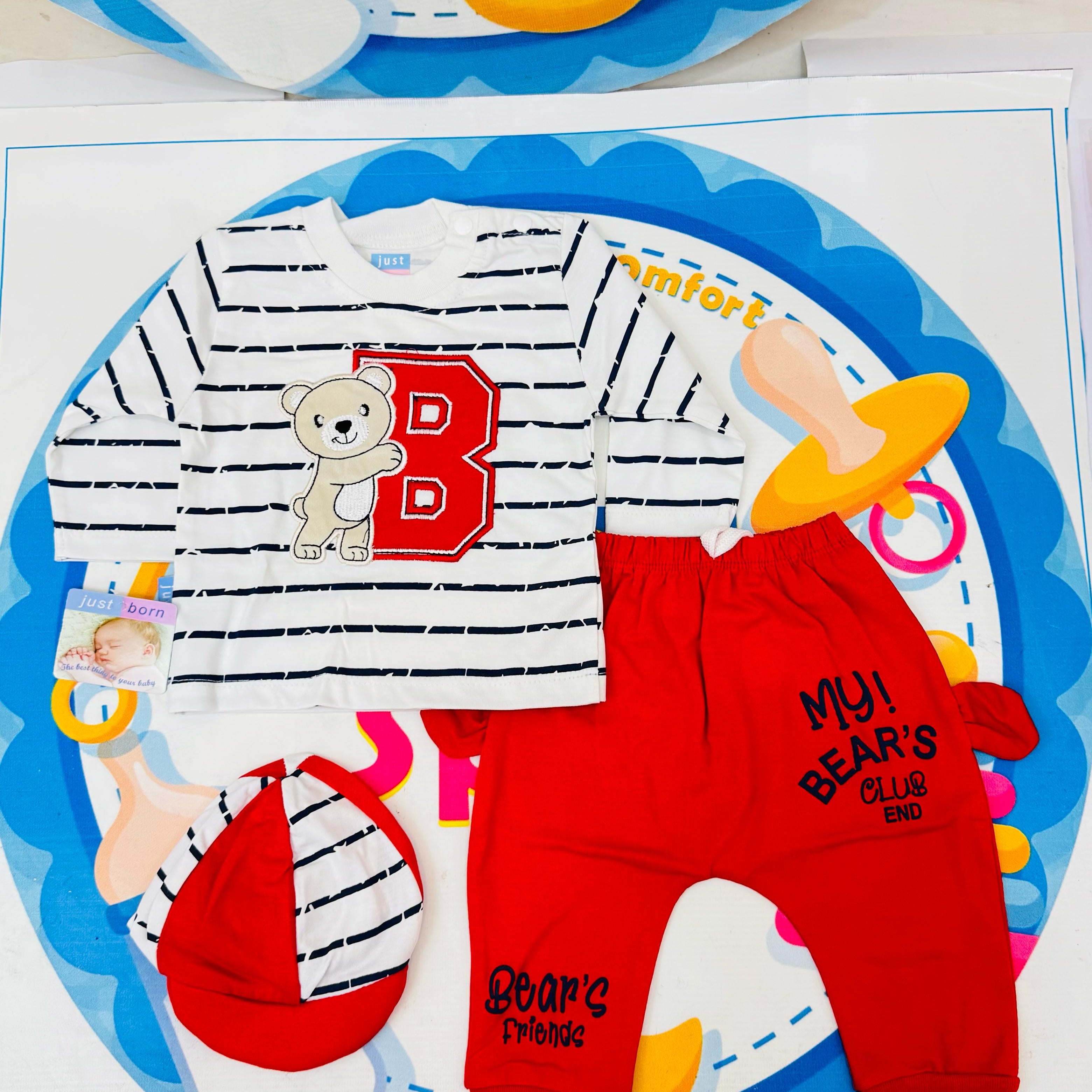 Premium Baby Pajama Shirt with Cap Collection