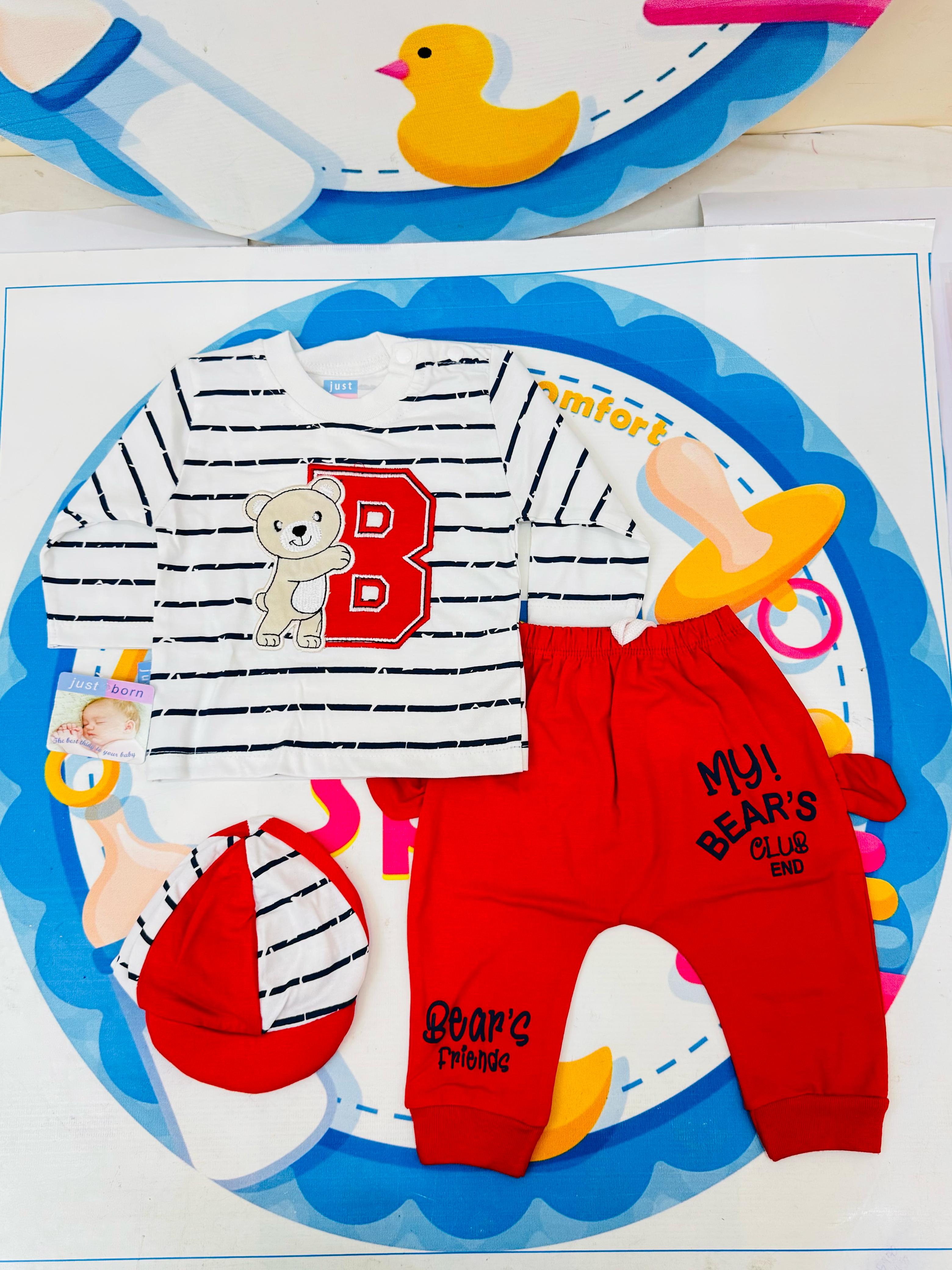 Premium Baby Pajama Shirt with Cap Collection