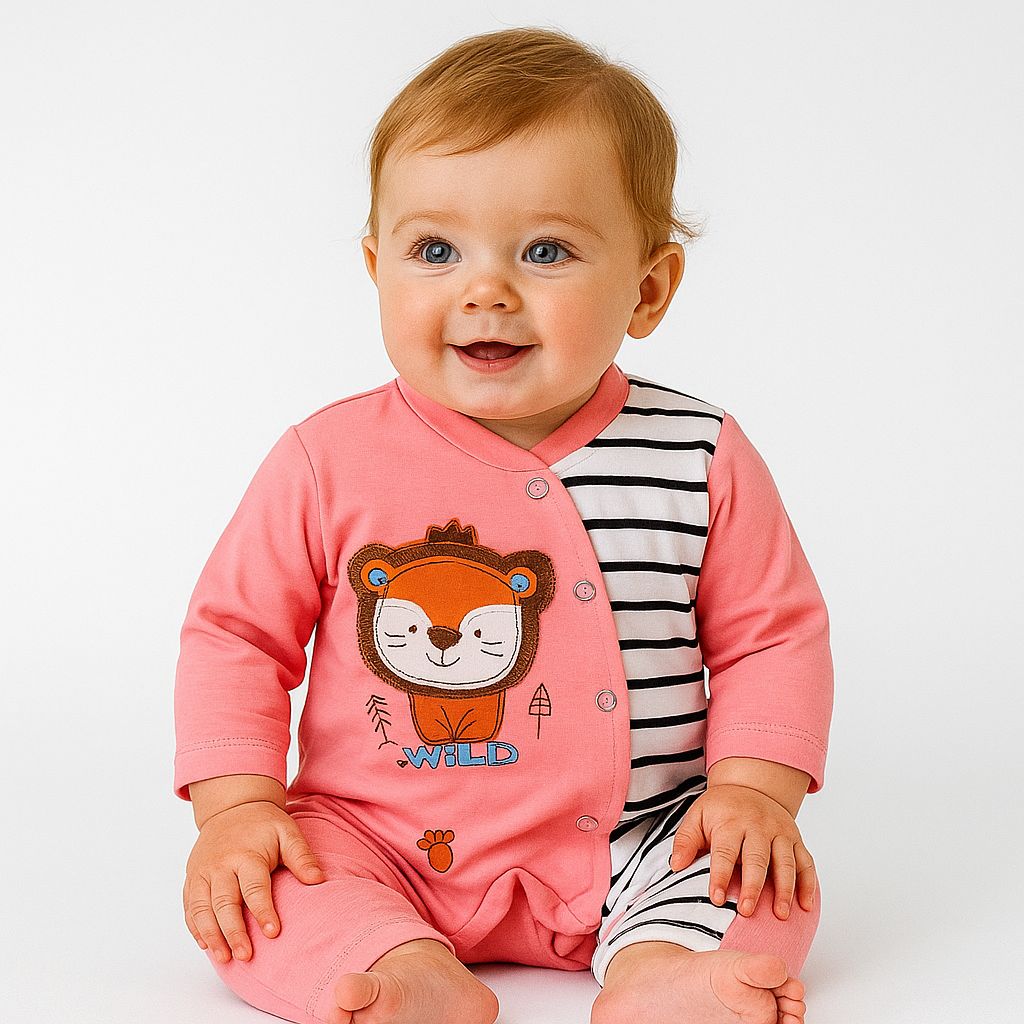 Imported Baby Rompers Collection– Premium Quality

Your baby’s comfort meets adorable sailor-style fashion!

• Sizes: 0-3 & 3-6  months

• Price: Rs. 1350 only

• Designs: Cute anchor prints with buttoned suspenders

• Fabric: Soft, breathable imported material – ideal for summer

These premium baby rompers are perfect for everyday wear or special outings. The overall style with collared shirt gives a charming look while ensuring maximum comfort for your newborn.

Order now from Pakistan’s favorite baby onl