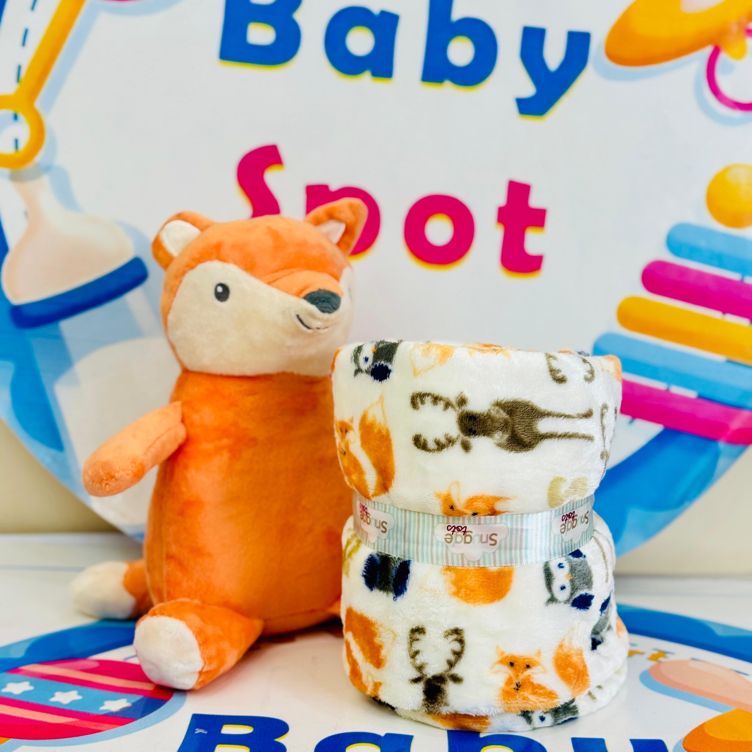 Aifeier baby blanket with Toy