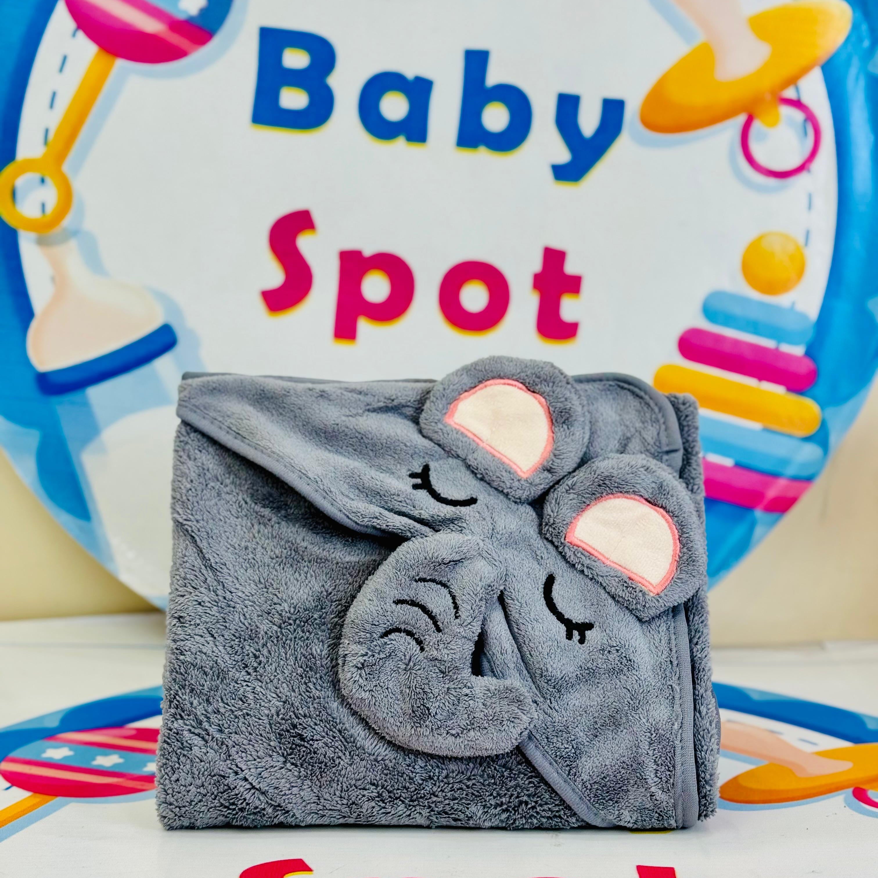 Baby Hooded Fleece Wrapping Sheets