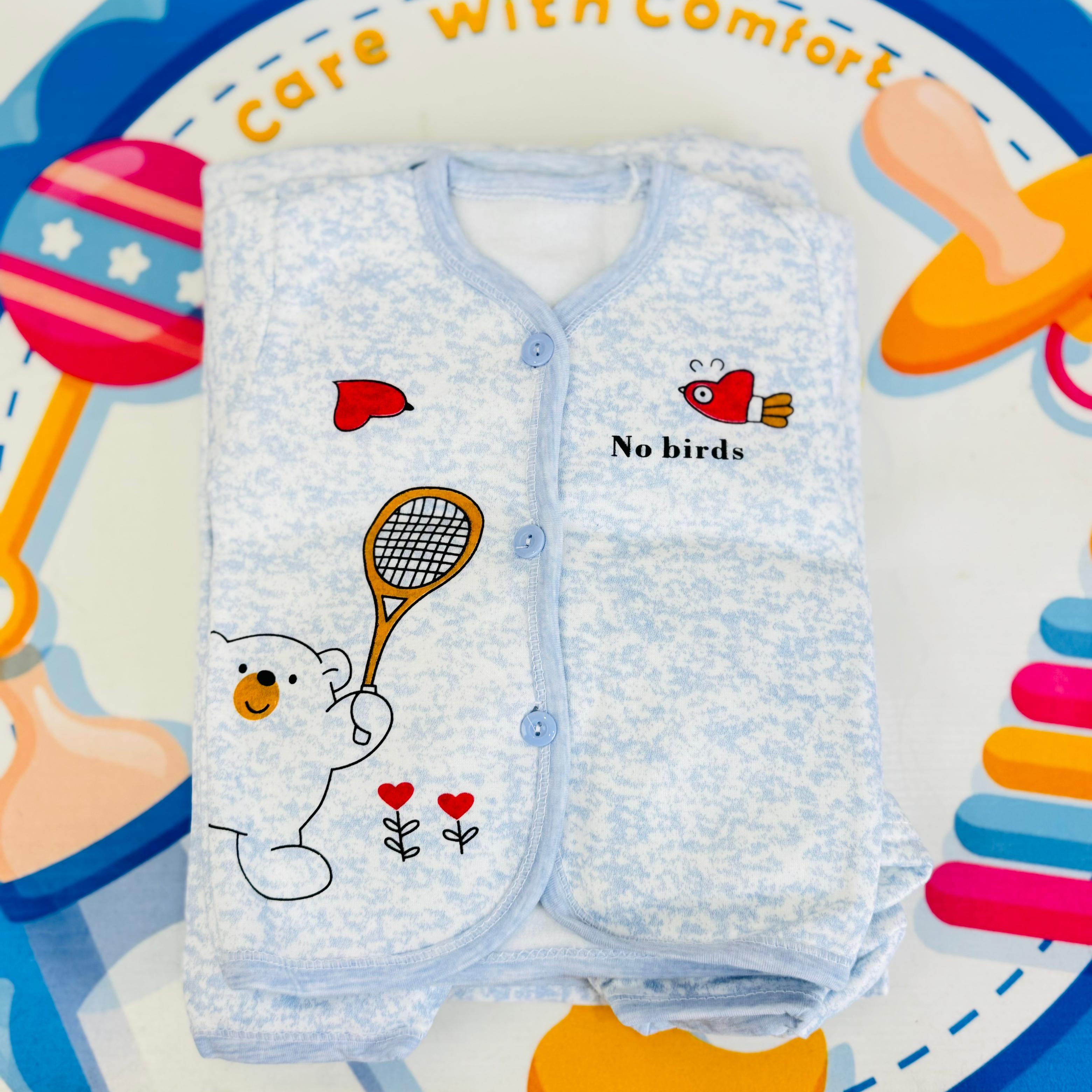 Baby 11 Pcs Winter Stuff Starter Sets Collection 🧸❄️

Get your newborn ready for the chilly season with our premium 11-piece winter starter set! Designed for warmth and comfort, this collection is perfect for your little one's winter wardrobe.

💖 Premium quality winter material – Soft, cozy, and gentle on newborn skin

👶 Complete 11-piece set – Everything you need in one pack

❄️ Includes pajamas, shirts, mittens, caps, and more

🎨 Available in multiple colors and cute designs – Perfect for baby boys an