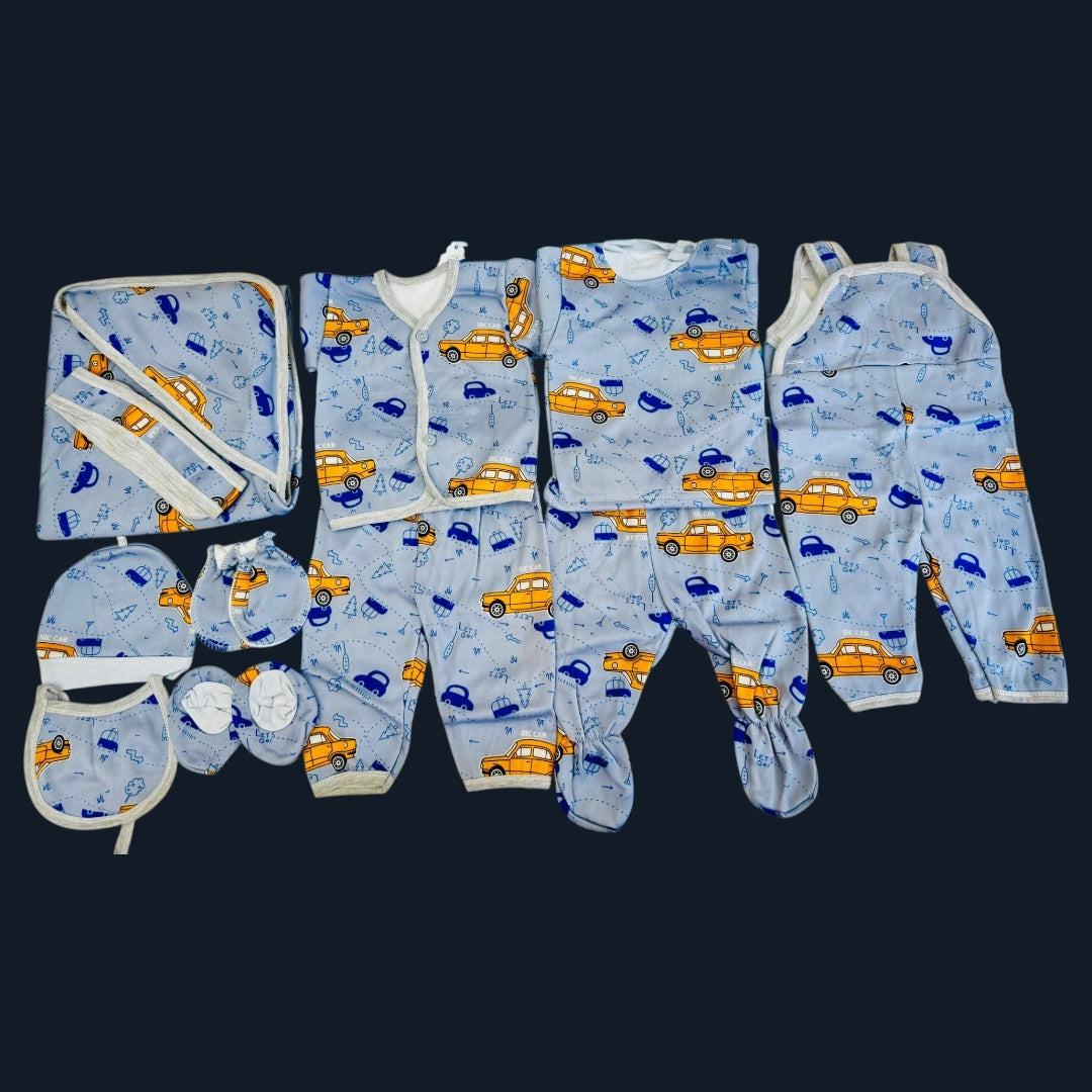 Baby 11 Pcs Winter Stuff Starter Sets Collection 🧸❄️

Get your newborn ready for the chilly season with our premium 11-piece winter starter set! Designed for warmth and comfort, this collection is perfect for your little one's winter wardrobe.

💖 Premium quality winter material – Soft, cozy, and gentle on newborn skin

👶 Complete 11-piece set – Everything you need in one pack

❄️ Includes pajamas, shirts, mittens, caps, and more

🎨 Available in multiple colors and cute designs – Perfect for baby boys an