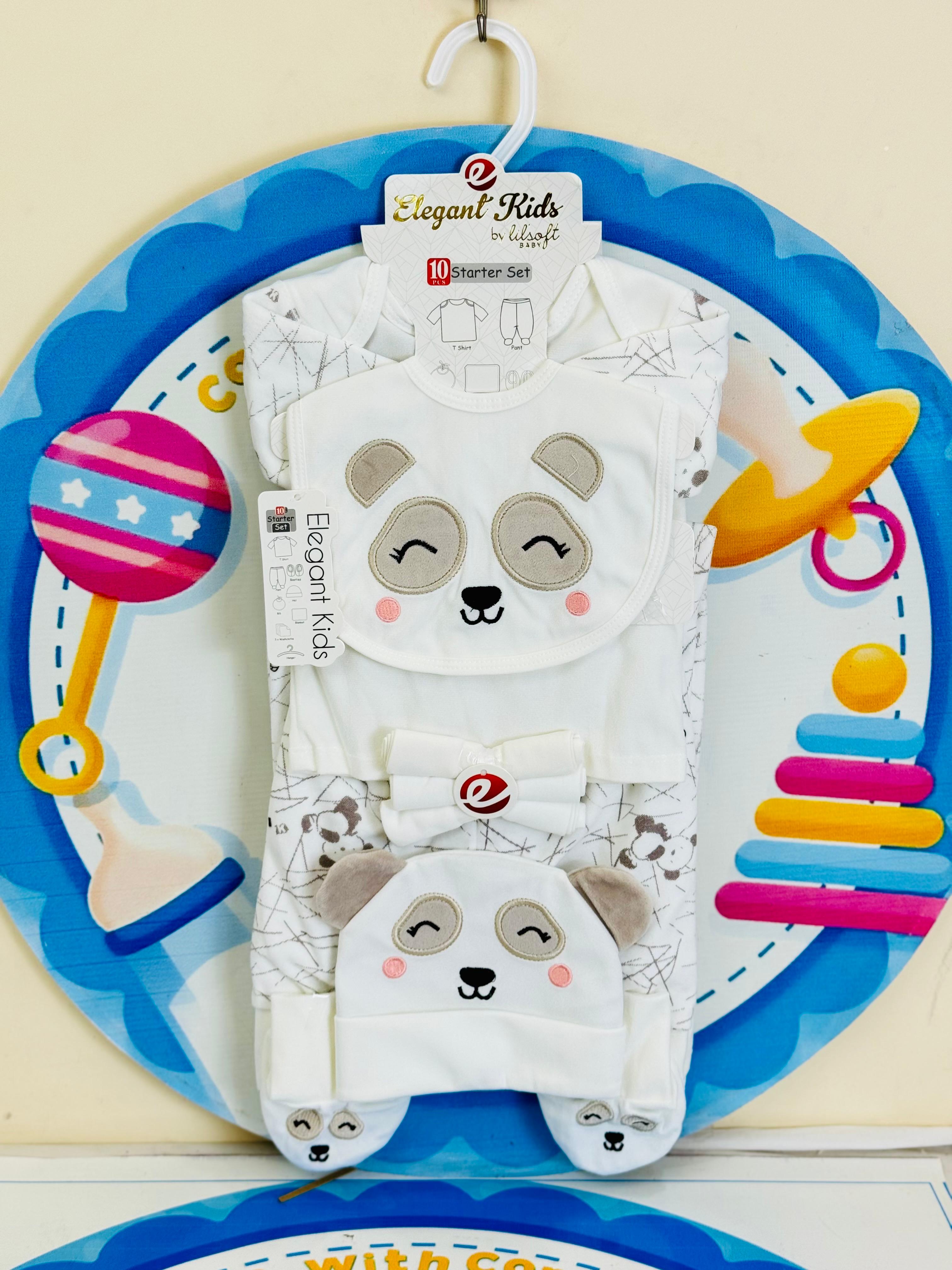 🧸❄️ 10 Pcs Winter Fleece Baby Starter Set – The Ultimate Newborn Winter Essential!

Wrap your little one in warmth & love this winter with our premium 10-piece fleece collection 💖. Soft, cozy, and gentle on delicate newborn skin – this set has everything parents need for the perfect start.

👶 What’s Inside (10 Pieces):

👕 1 Warm Shirt
👖 1 Cozy Trouser
🍼 1 Soft Bib
🧢 1 Cute Cap
🛌 1 Wrapping Sheet (perfect for swaddling)
👣 1 Pair of Booties
🧻 3 Face Towels
👗 1 Hanger (to keep it all organized)

💎 