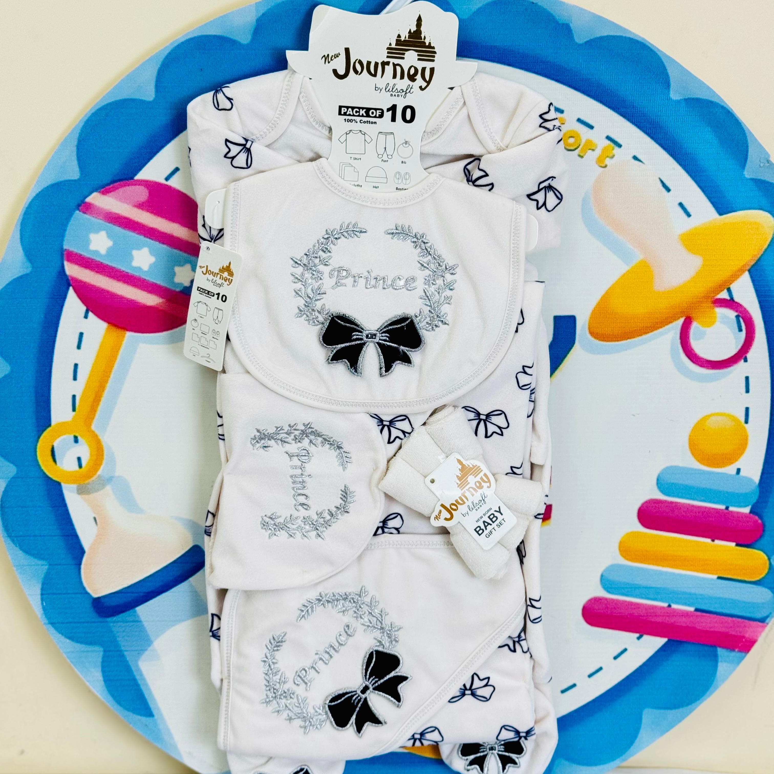 10 Pcs Winter Fleece Baby Starter Set