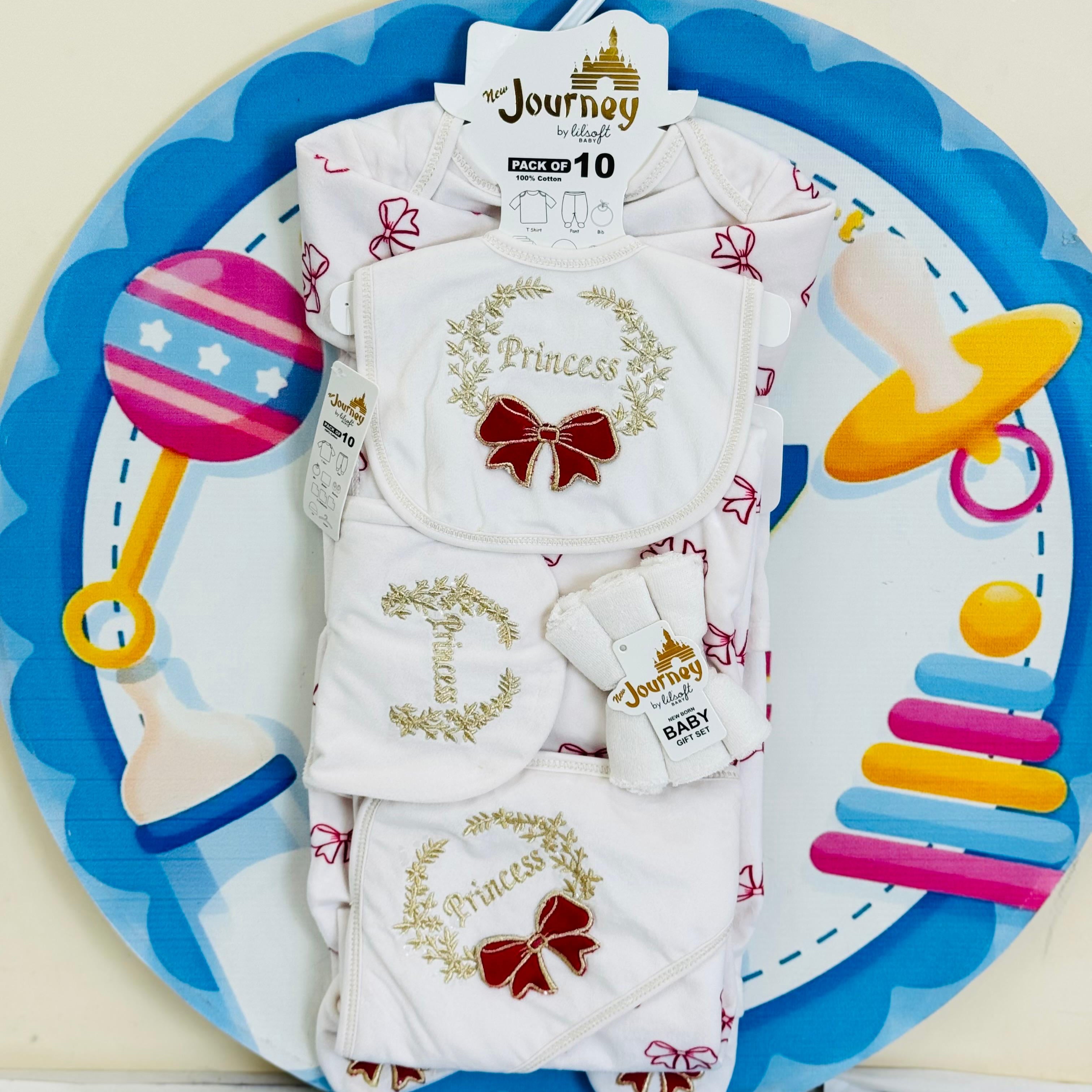 10 Pcs Winter Fleece Baby Starter Set