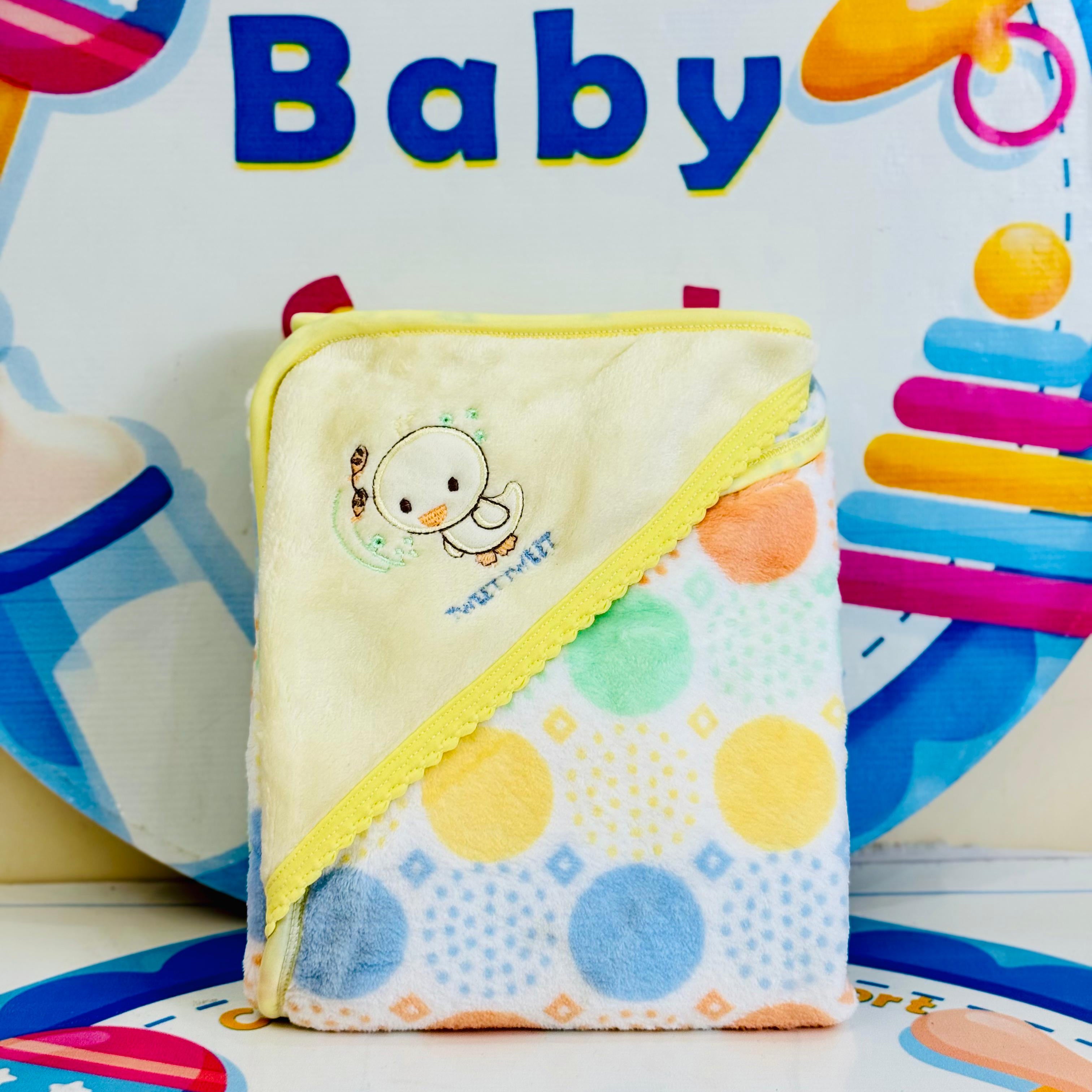 Baby Hooded Fleece Wrapping Sheets