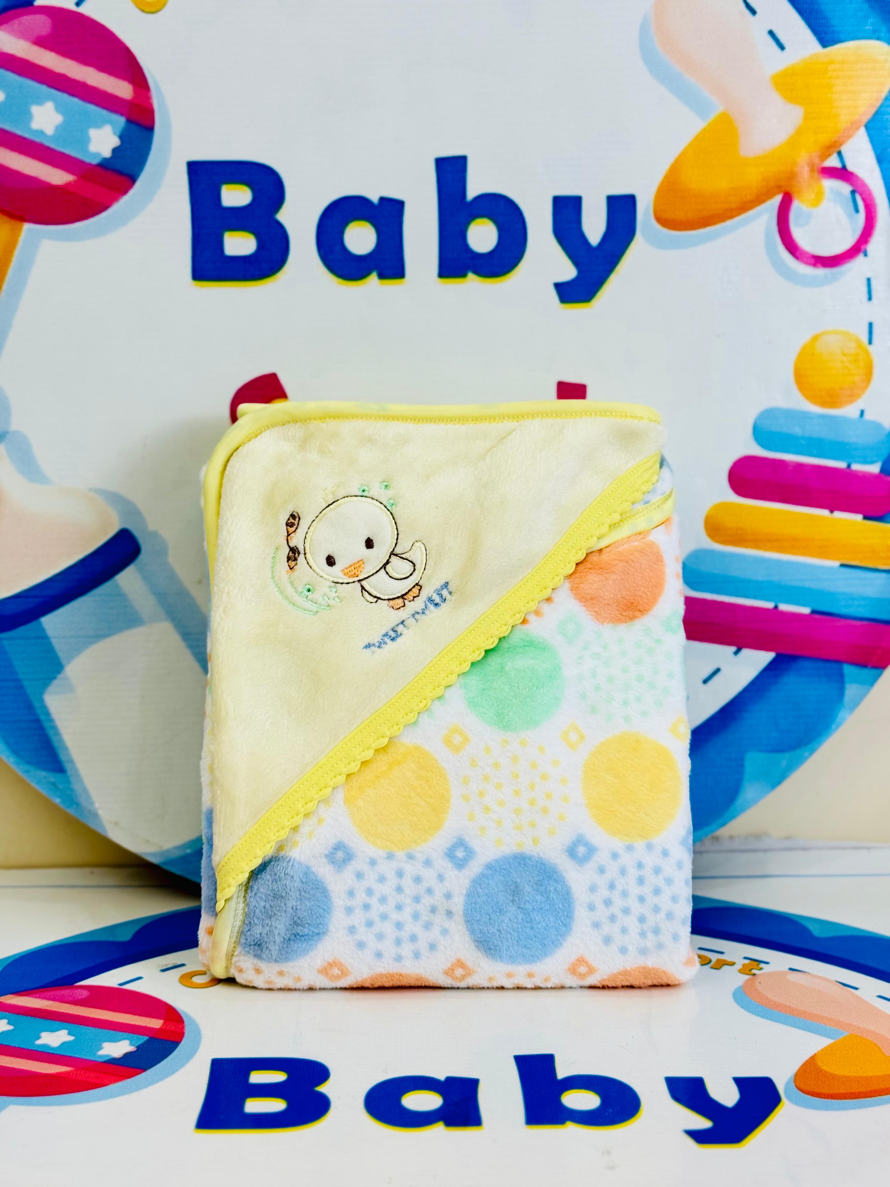 Baby Hooded Fleece Wrapping Sheets