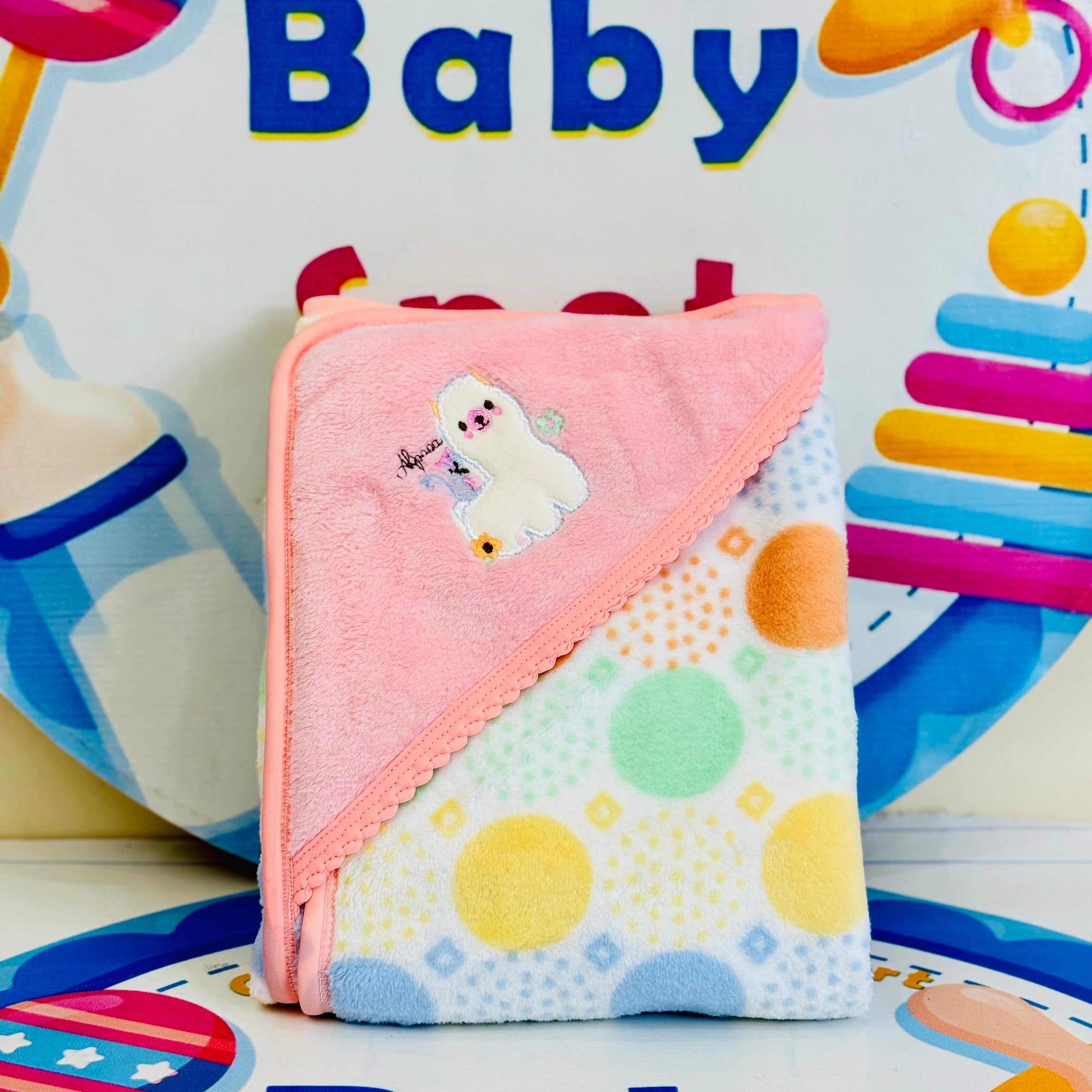 Baby Hooded Fleece Wrapping Sheets