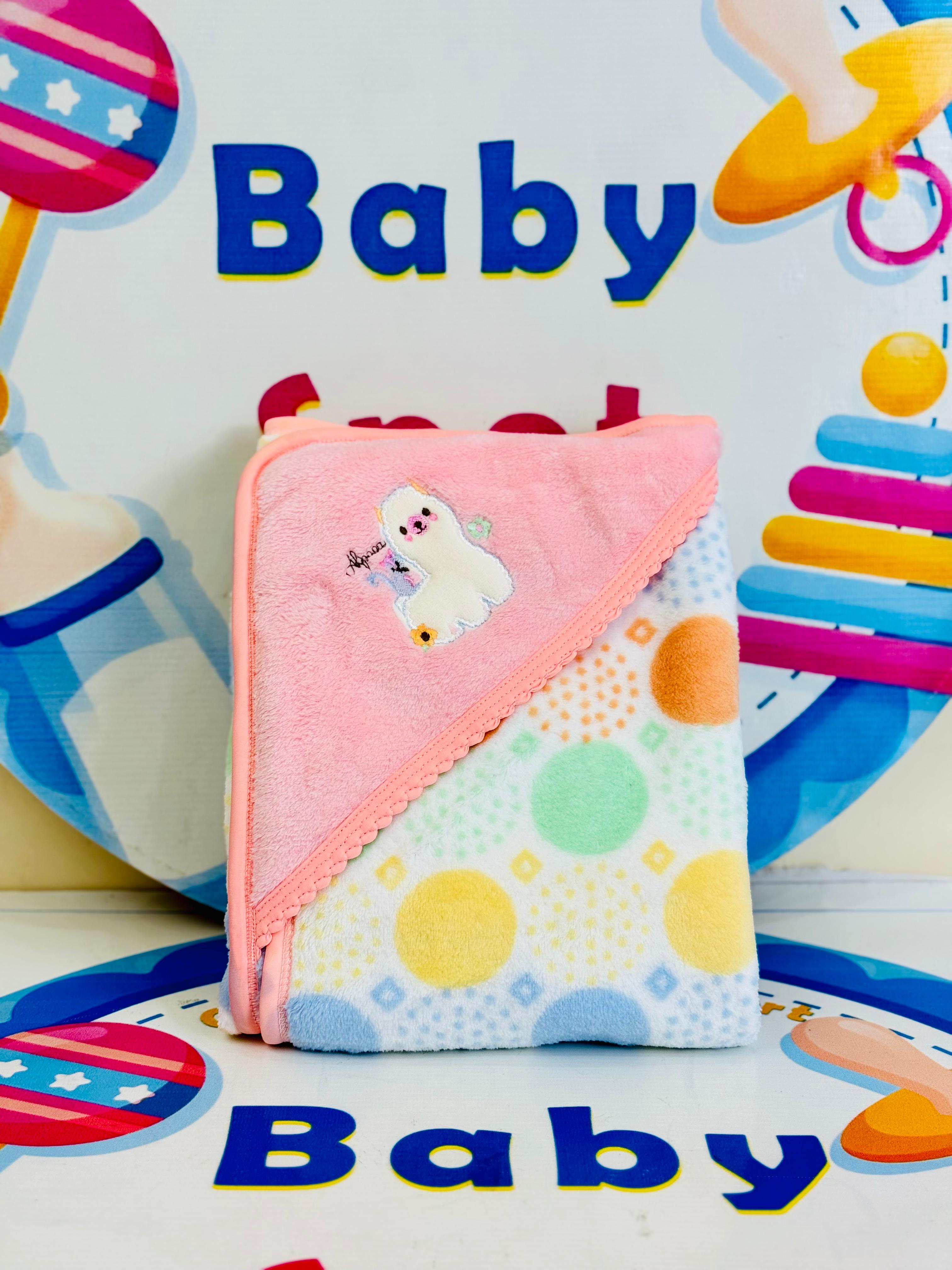 Baby Hooded Fleece Wrapping Sheets