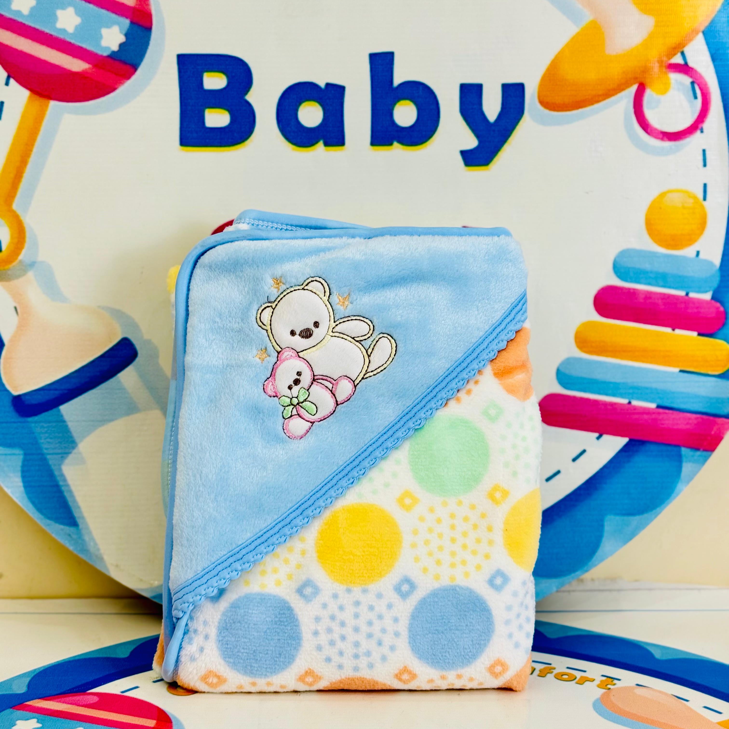 Baby Hooded Fleece Wrapping Sheets