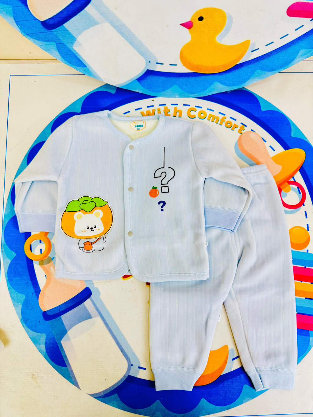 Winter Fleece 2 pc baby suits