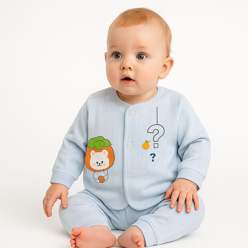 Winter Fleece 2 pc baby suits