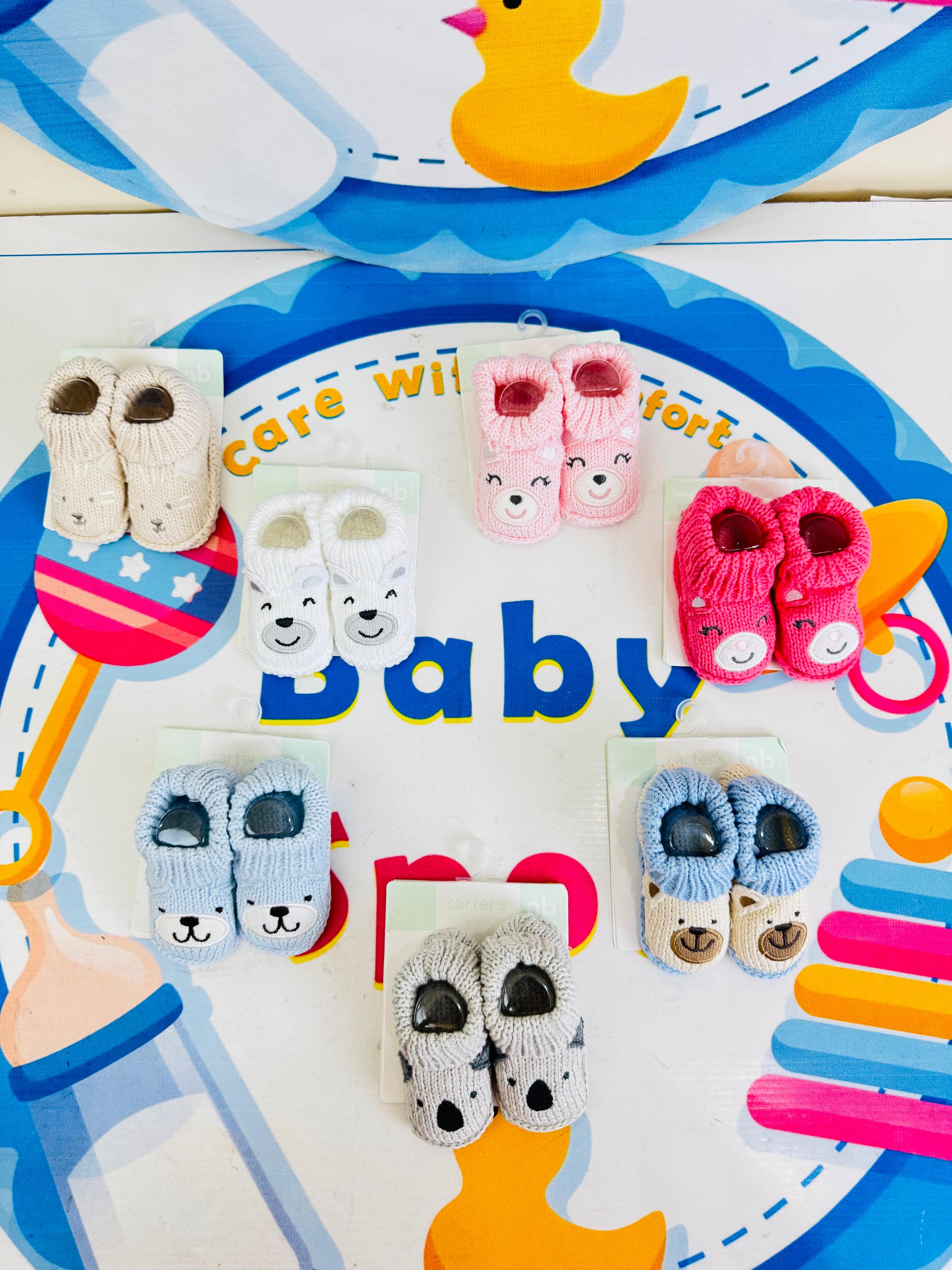 🧸 Imported Baby Woolen Booties Collection 🍼✨

Keep your little one’s tiny feet warm, cozy & stylish this winter! ❄️💖 Made from pure wool, these adorable newborn baby booties are designed with cute teddy bear details – making them the perfect blend of comfort & cuteness. 🐻

⭐ Why Moms Love Them:

👶 Imported Baby Woolen Booties – soft, cozy & skin-friendly

🧸 Adorable Teddy Bear Design – perfect for newborn baby outfits

❄️ Winter Essential – keeps your baby’s feet warm & protected

📏 Size: 0–9 Months 