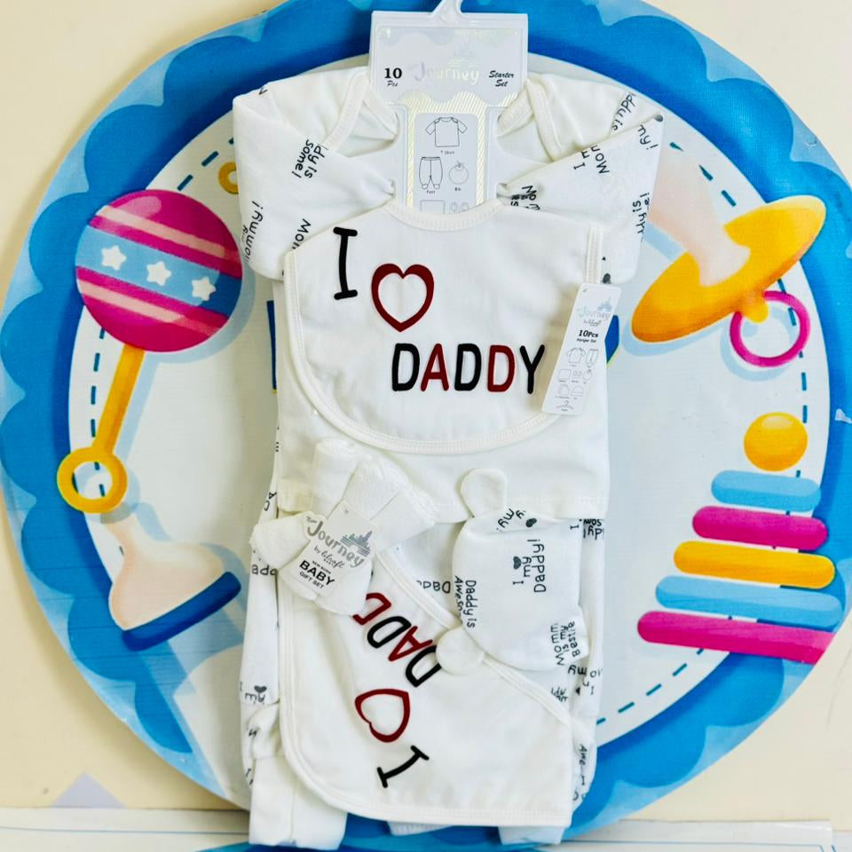 🧸❄️ 10 Pcs Winter velvet Baby Starter Set – The Ultimate Newborn Winter Essential!

Wrap your little one in warmth & love this winter with our premium 10-piece fleece collection 💖. Soft, cozy, and gentle on delicate newborn skin – this set has everything parents need for the perfect start.

👶 What’s Inside (10 Pieces):

👕 1 Warm Shirt
👖 1 Cozy Trouser
🍼 1 Soft Bib
🧢 1 Cute Cap
🛌 1 Wrapping Sheet (perfect for swaddling)
👣 1 Pair of Booties
🧻 3 Face Towels
👗 1 Hanger (to keep it all organized)

💎 