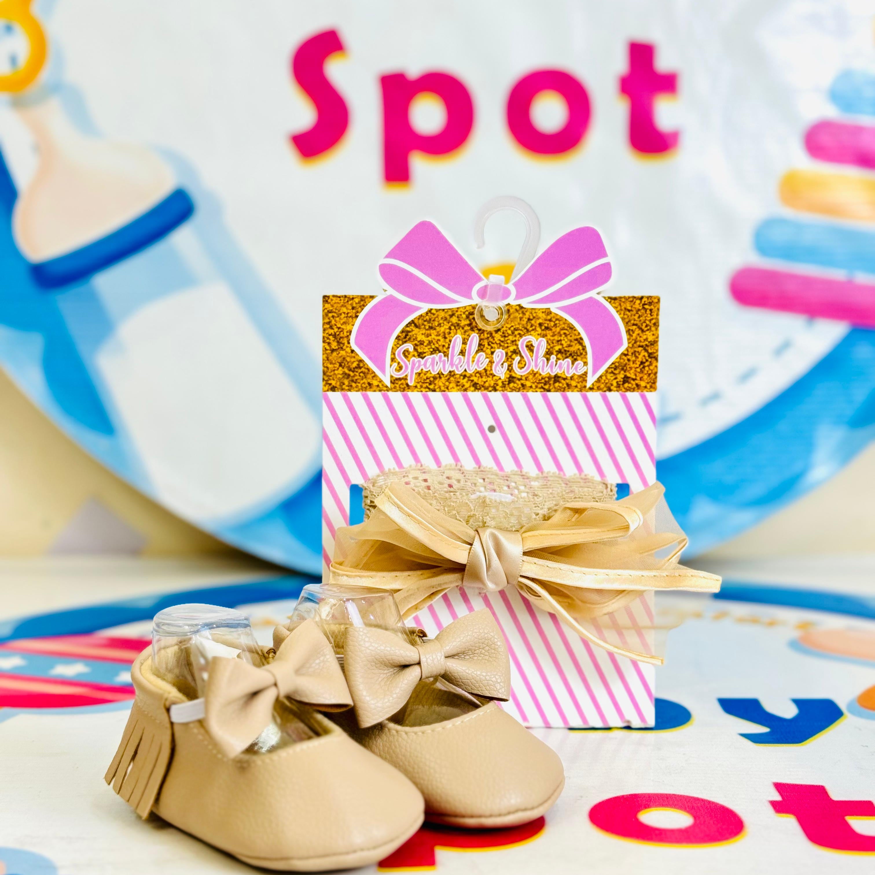 👶💖 Fancy Baby Shoes & Hair Band Set – Style Meets Cuteness for Your Little One!

Add a touch of charm to your baby’s outfit with our adorable fancy shoes and matching hair band set, crafted for newborn comfort and picture-perfect style. Perfect for special occasions, photoshoots, or everyday fashion moments!

👣 Product Details:

👟 Premium quality fancy baby shoes with soft soles – gentle on delicate feet

🎀 Matching hair band set – completes the adorable look

🎨 Available in 3 beautiful colors – perfe