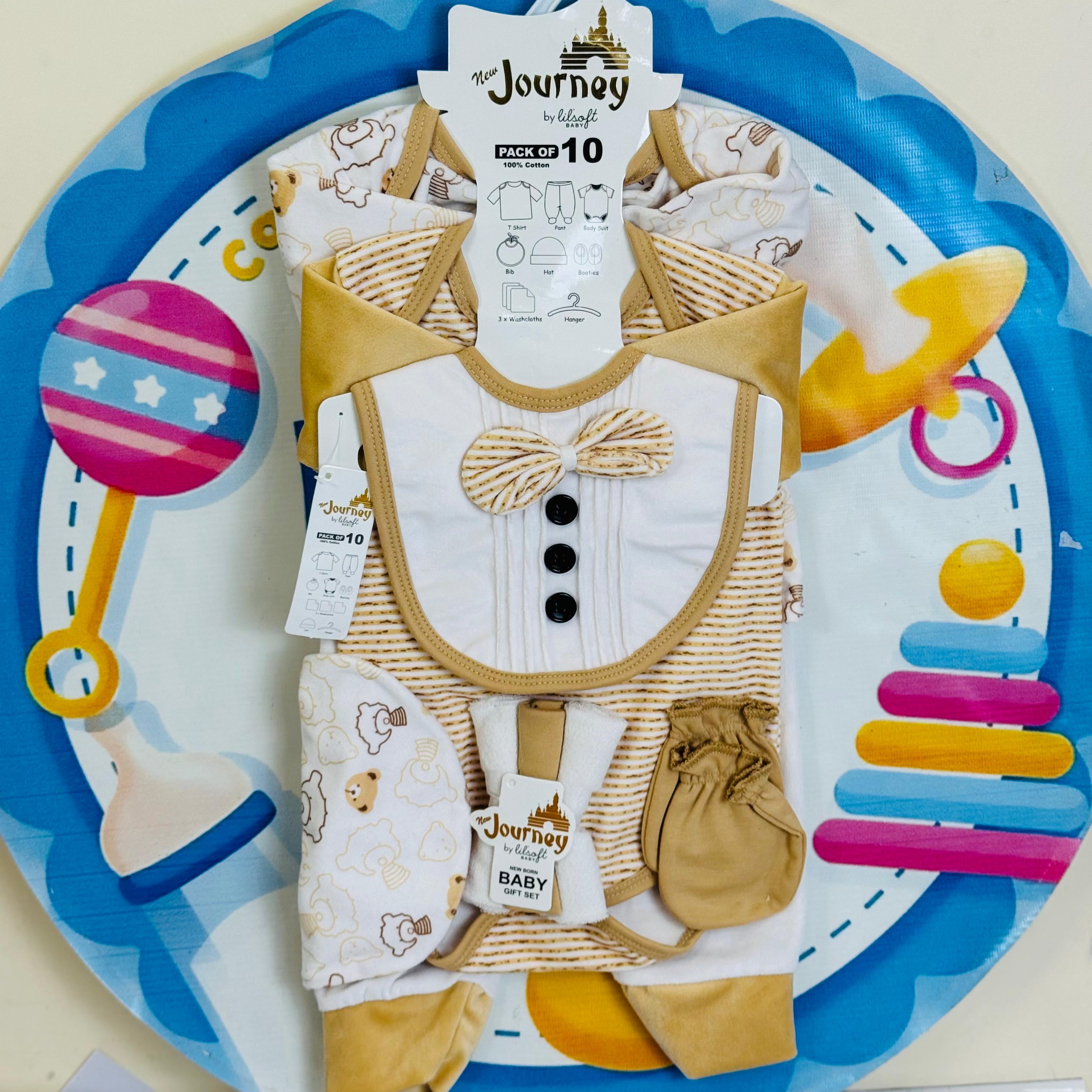 10 Pcs Winter Fleece Baby Starter Set