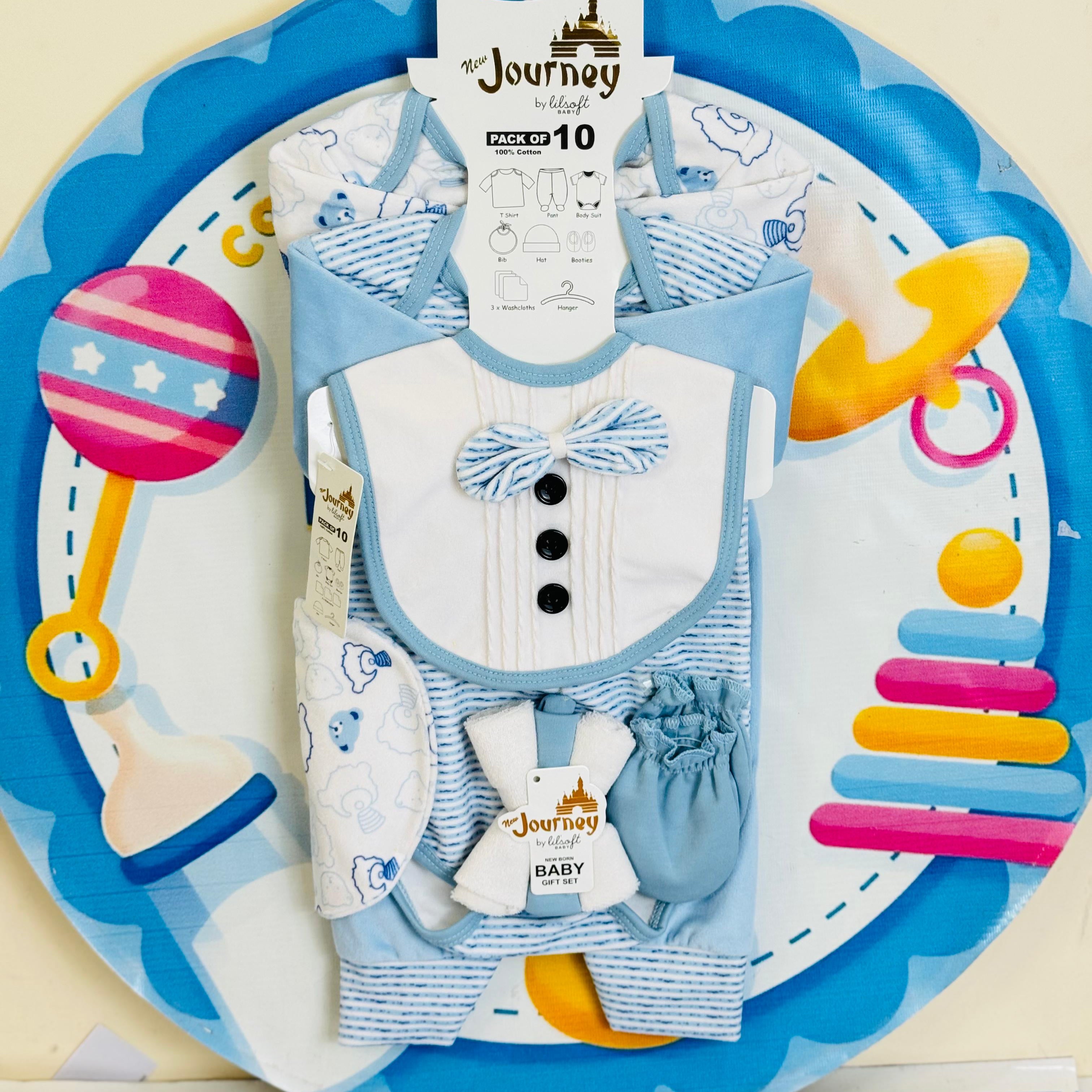 10 Pcs Winter Fleece Baby Starter Set