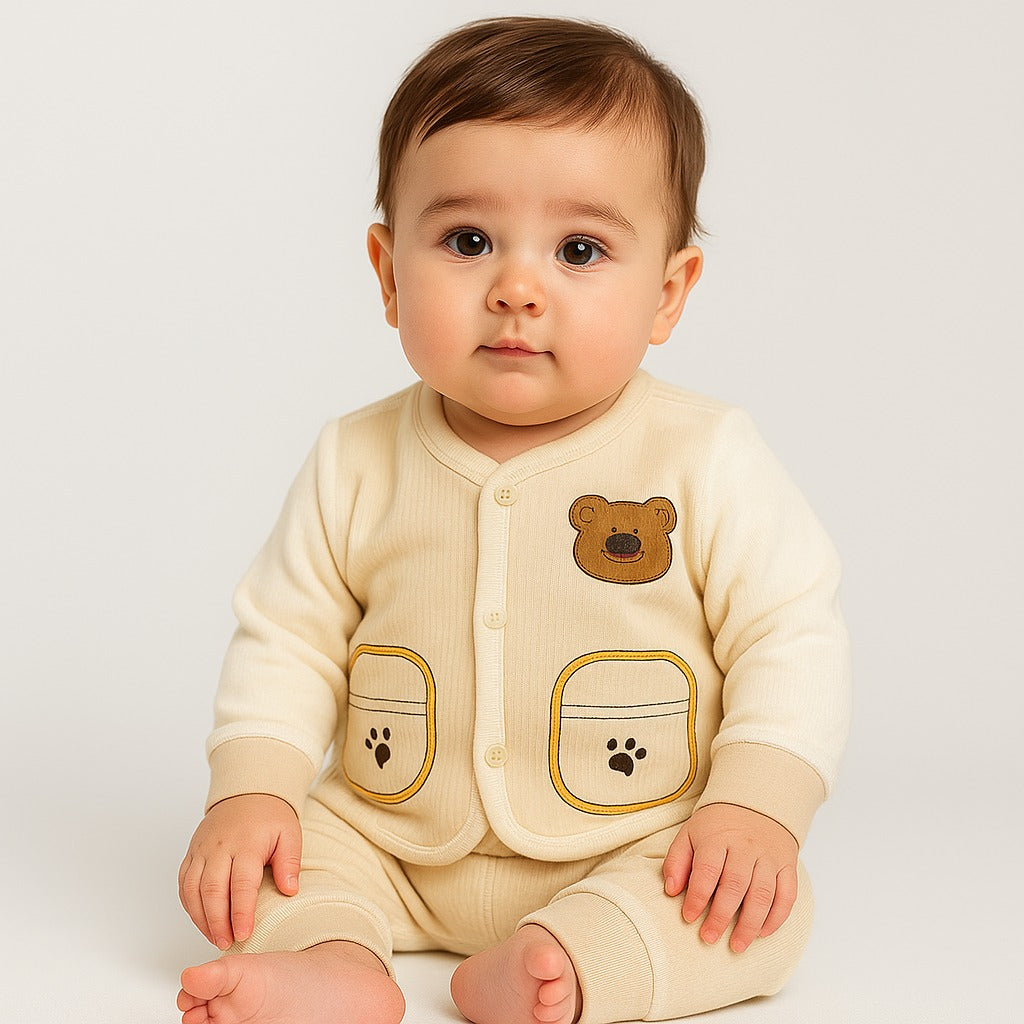 Winter Fleece 2 pc baby suits