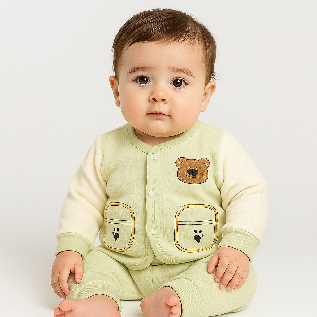 Winter Fleece 2 pc baby suits