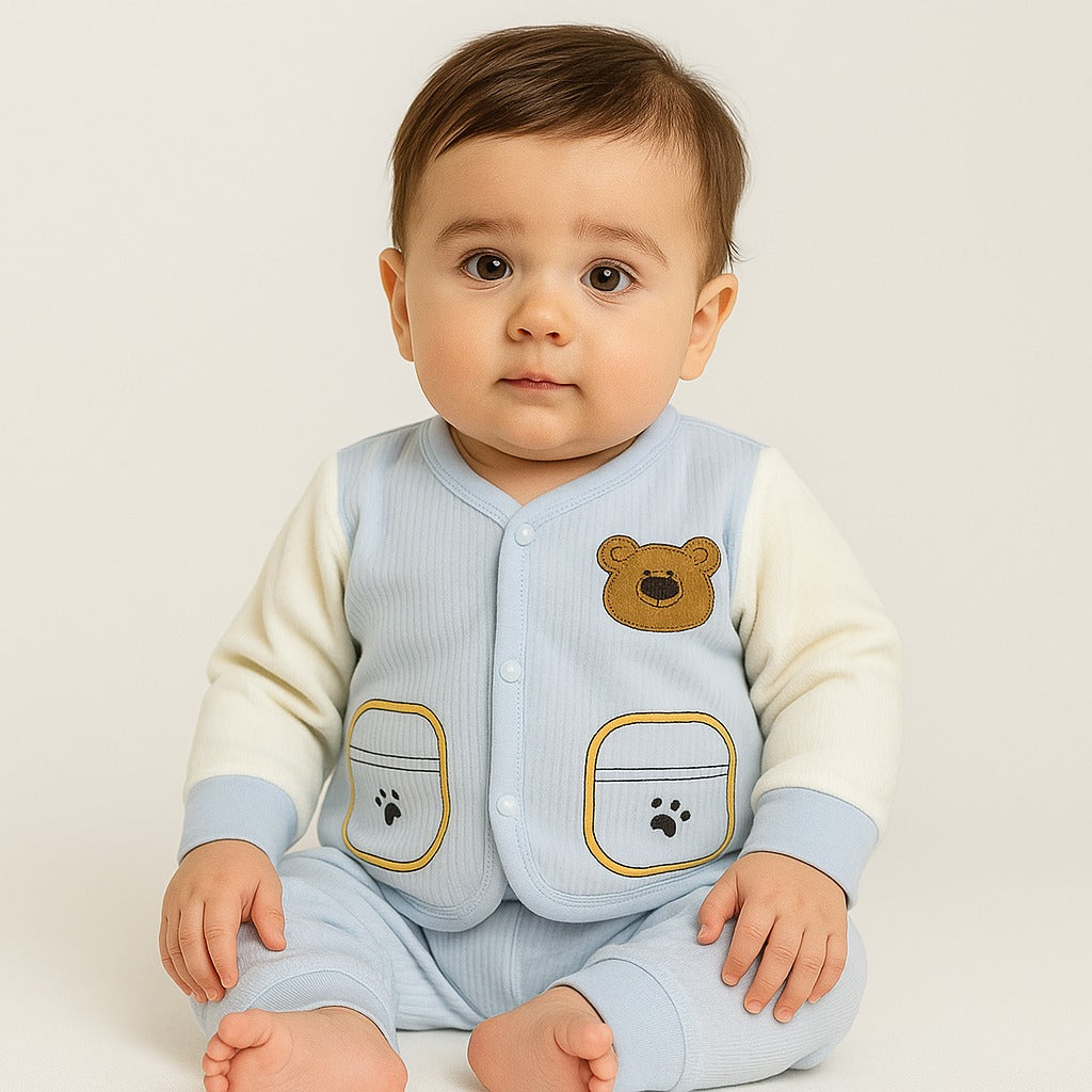 Winter Fleece 2 pc baby suits