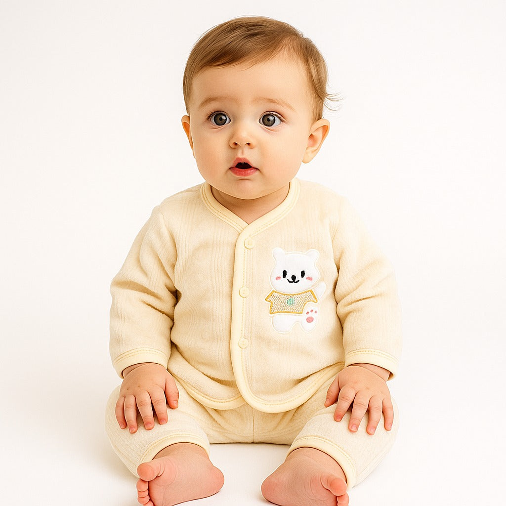 Winter Fleece 2 pc baby suits