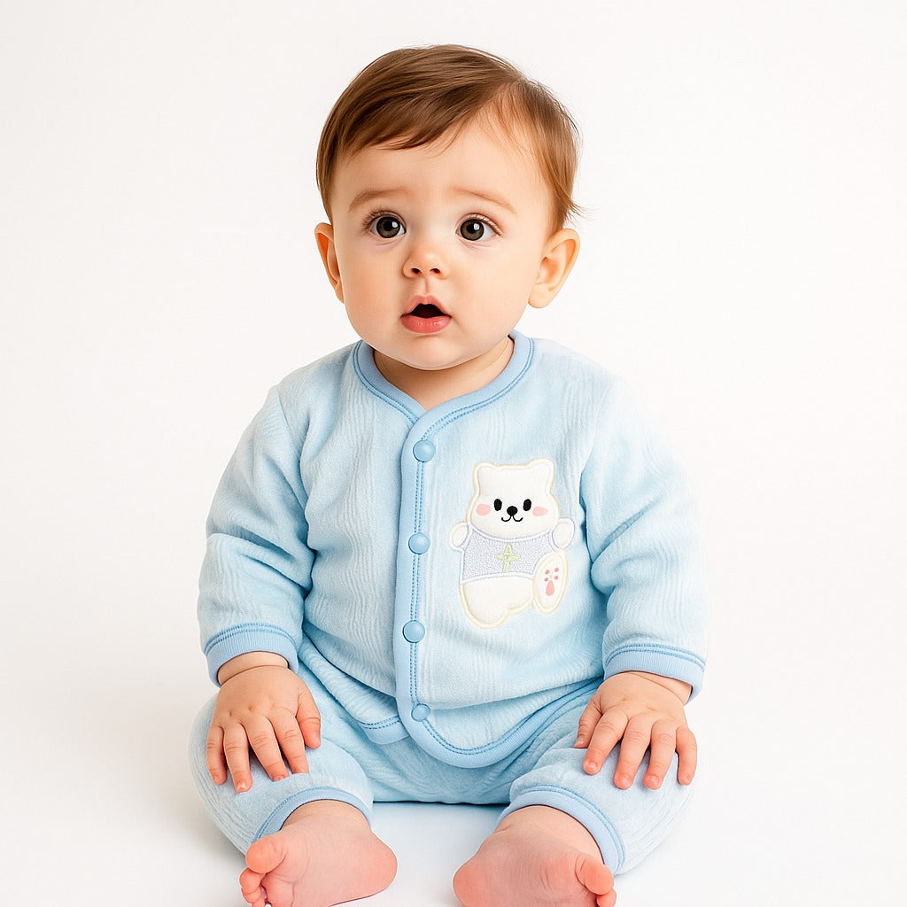 🧸 Imported Baby Woolen Booties Collection 🍼✨

Keep your little one’s tiny feet warm, cozy & stylish this winter! ❄️💖 Made from pure wool, these adorable newborn baby booties are designed with cute teddy bear details – making them the perfect blend of comfort & cuteness. 🐻

⭐ Why Moms Love Them:

👶 Imported Baby Woolen Booties – soft, cozy & skin-friendly

🧸 Adorable Teddy Bear Design – perfect for newborn baby outfits

❄️ Winter Essential – keeps your baby’s feet warm & protected

📏 Size: 0–9 Months 