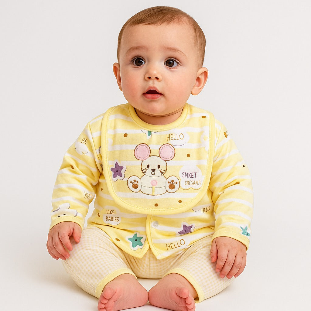 Winter Fleece 3 pc baby suits