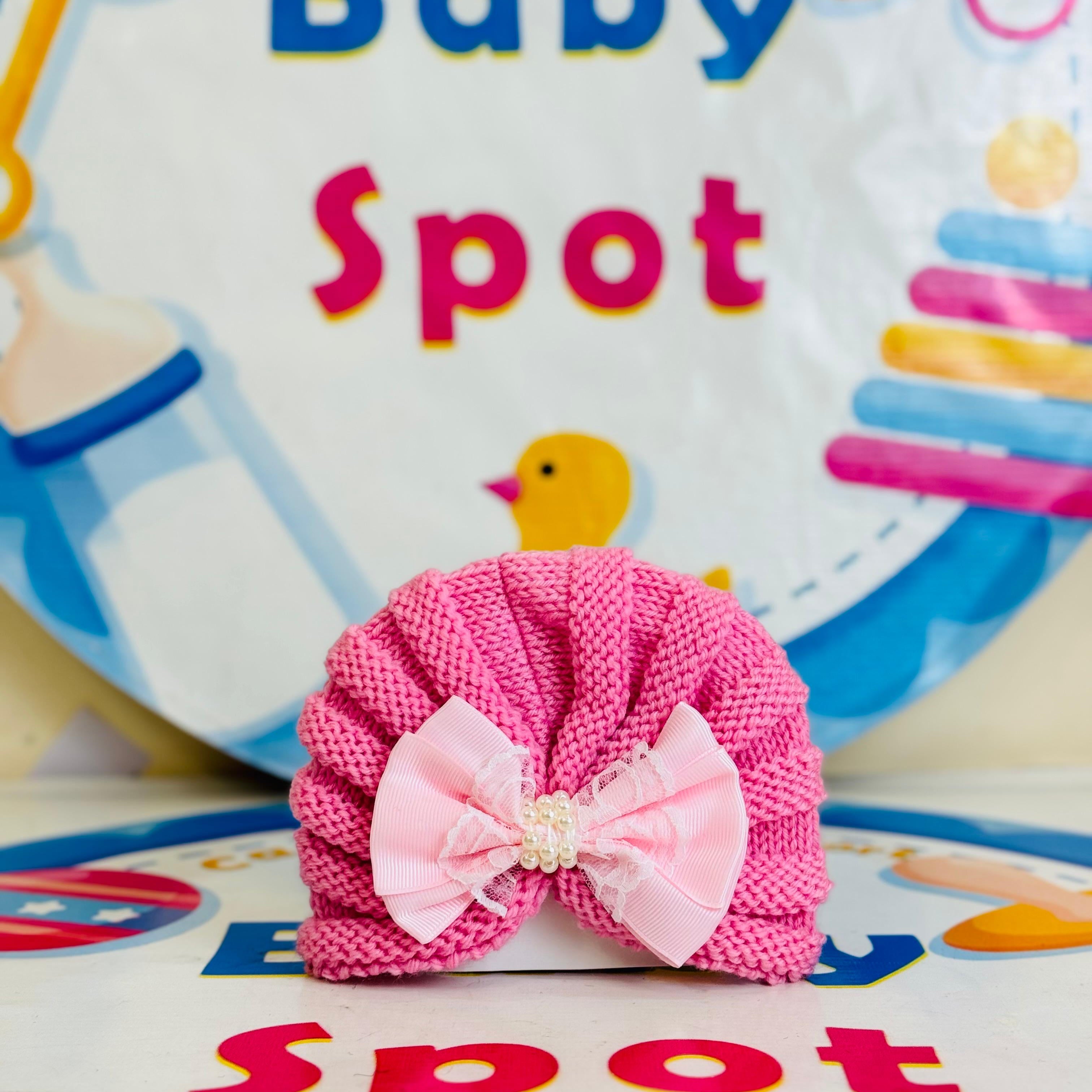 Woolen Turban Caps Collection(0-24 months)