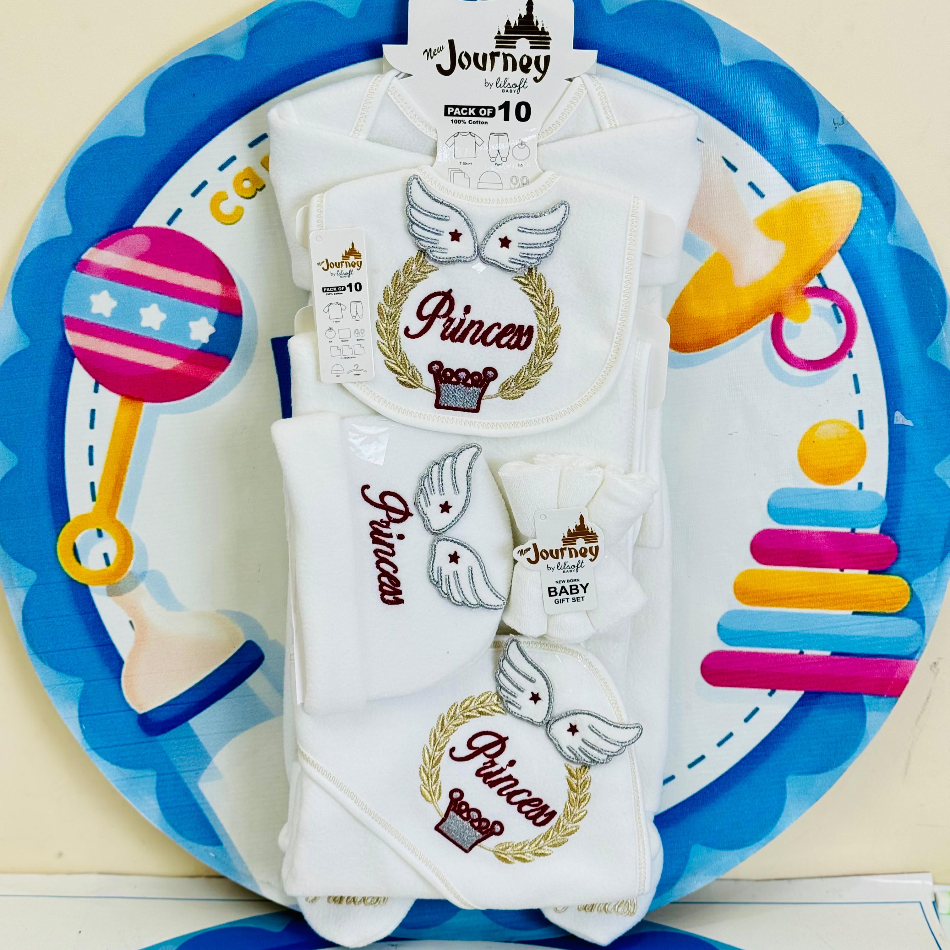 10 Pcs Winter Fleece Baby Starter Set